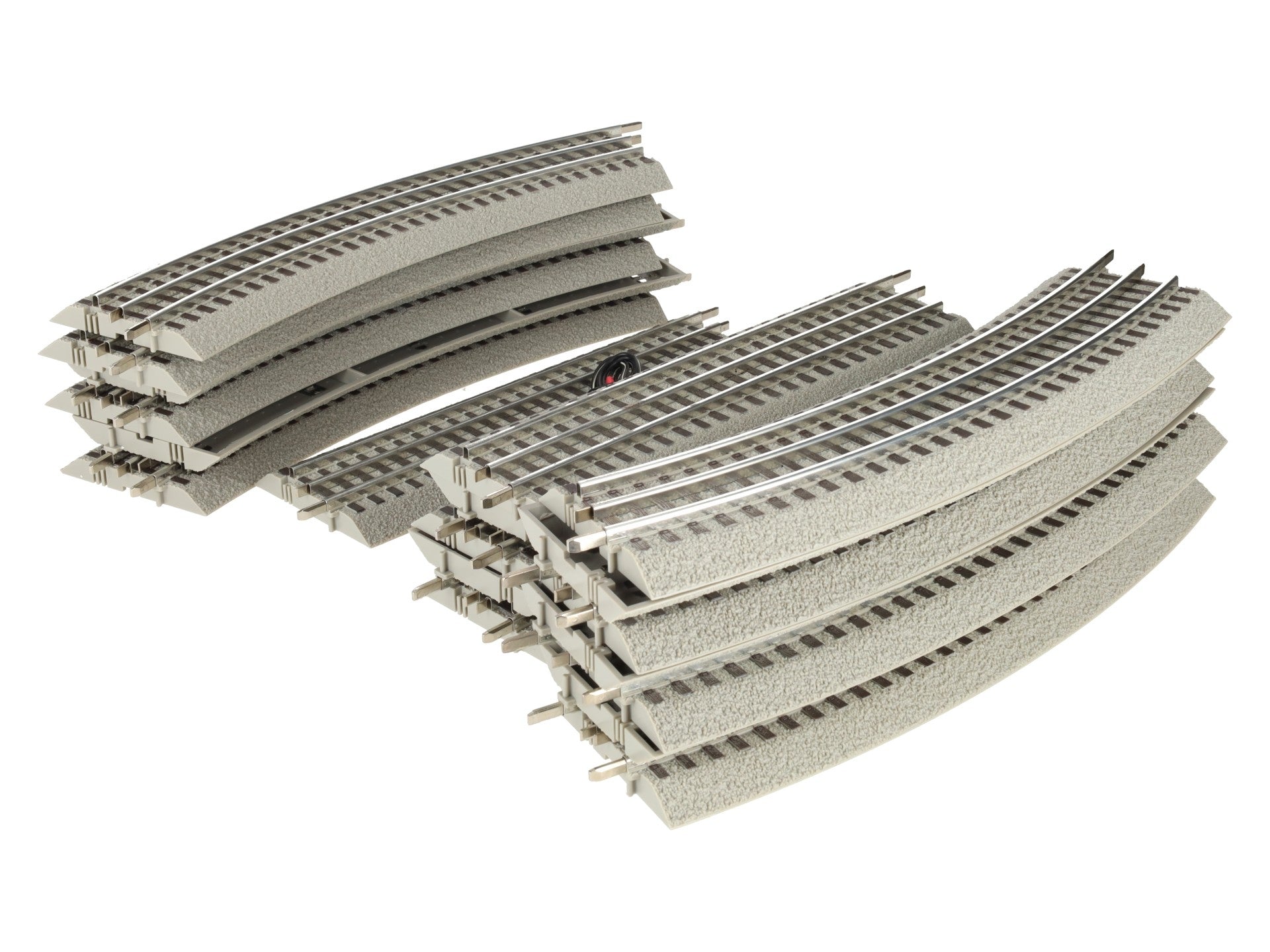 Lionel O Gauge Assorted Straight & Curved Fastrack Sections [19] VG