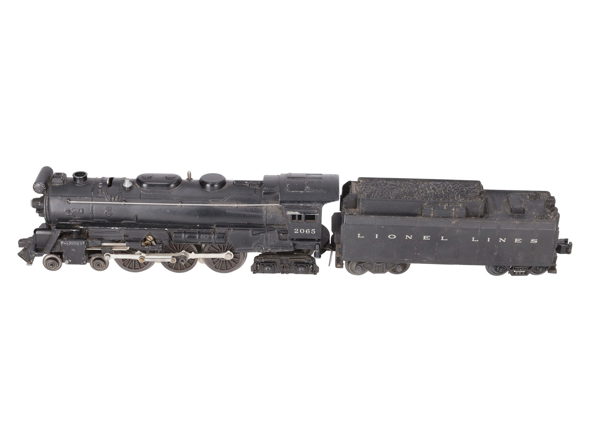 Lionel 2065 Vintage O 4-6-4 Hudson Steam Locomotive & 6026W Tender VG