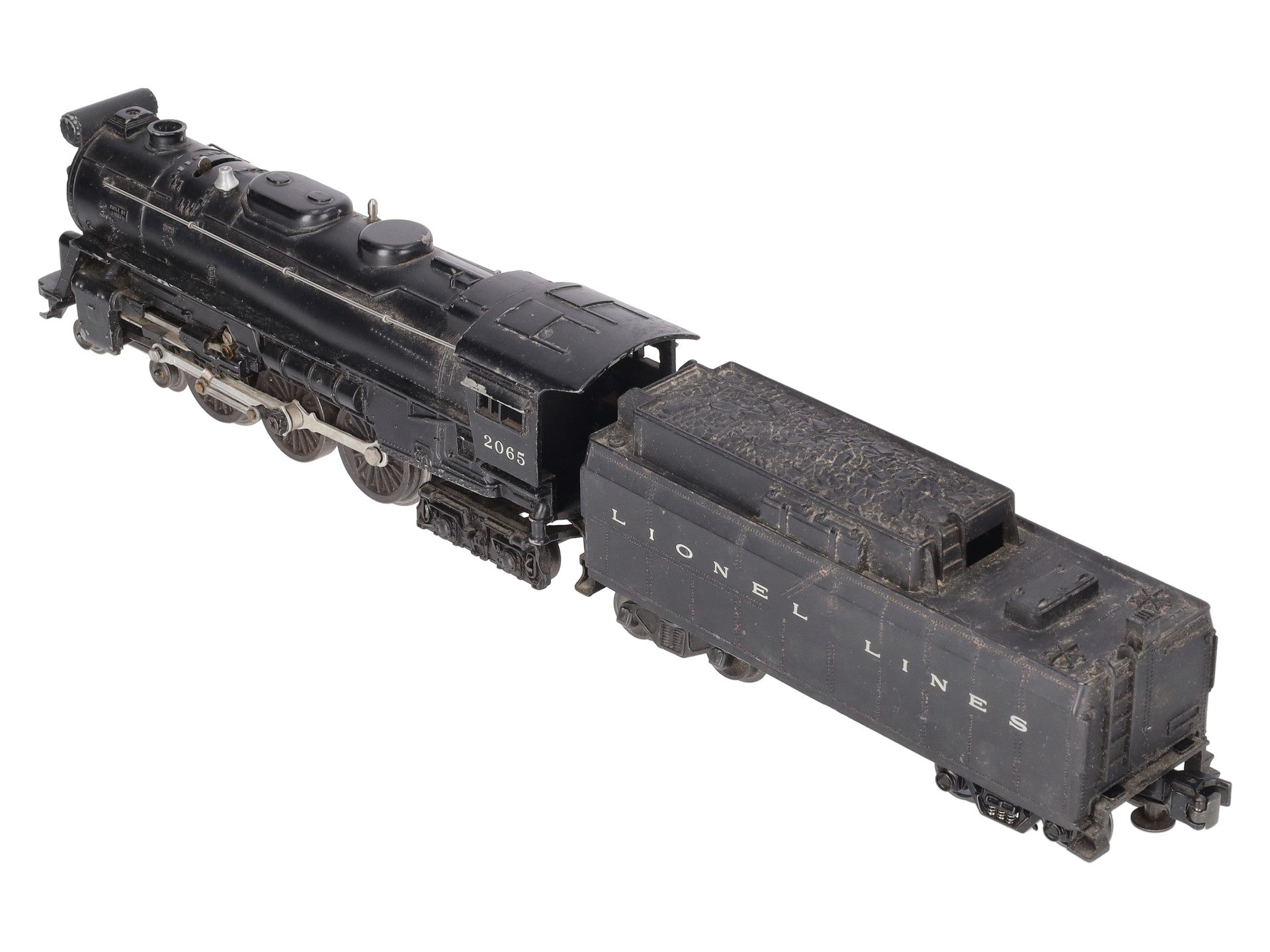 Lionel 2065 Vintage O 4-6-4 Hudson Steam Locomotive & 6026W Tender VG