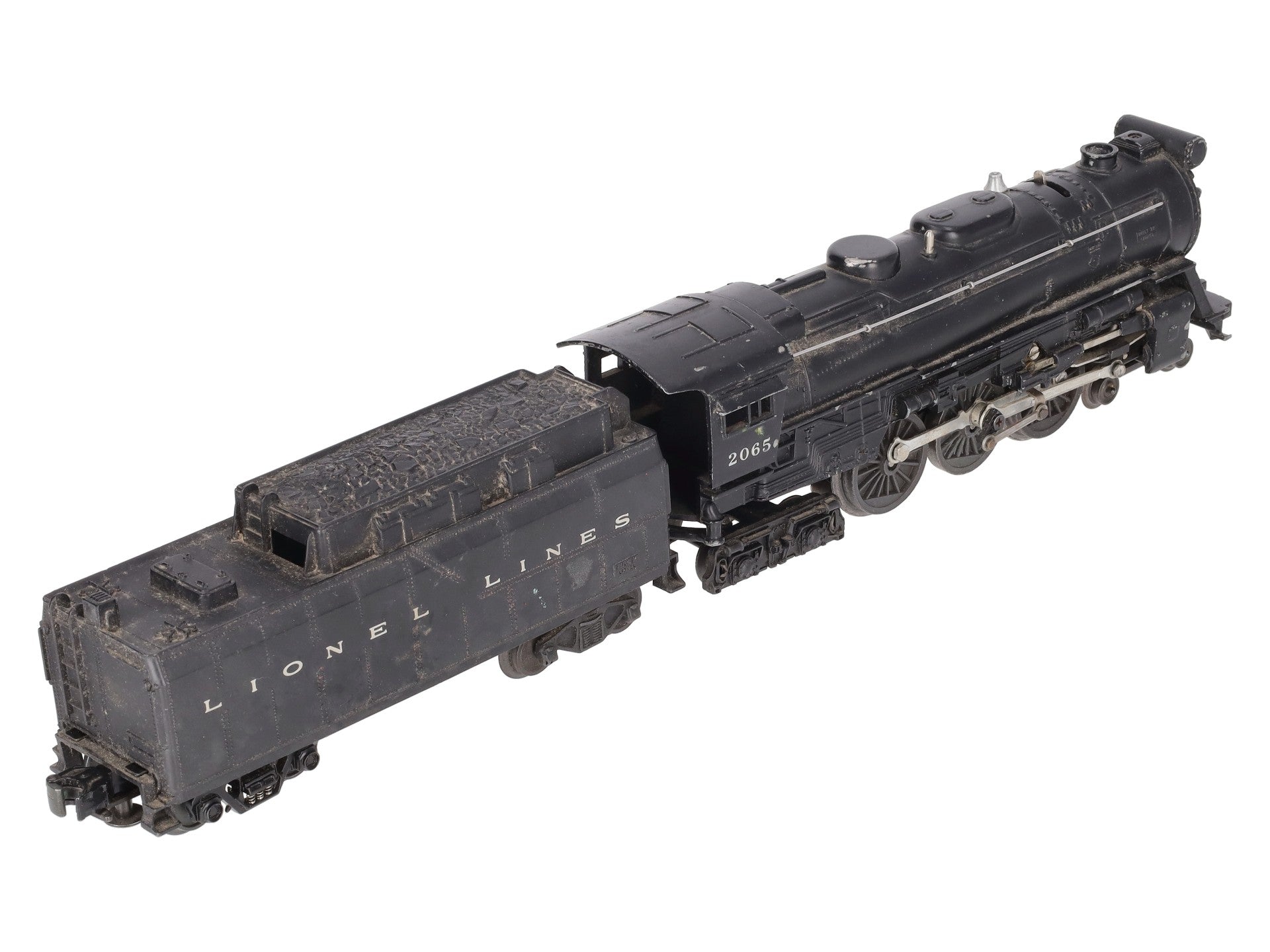 Lionel 2065 Vintage O 4-6-4 Hudson Steam Locomotive & 6026W Tender VG
