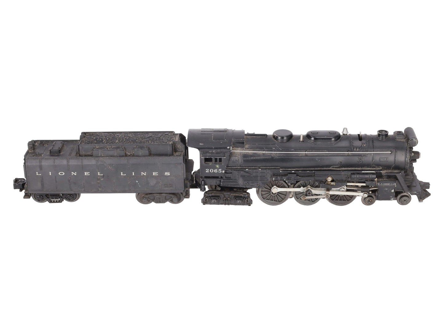 Lionel 2065 Vintage O 4-6-4 Hudson Steam Locomotive & 6026W Tender VG