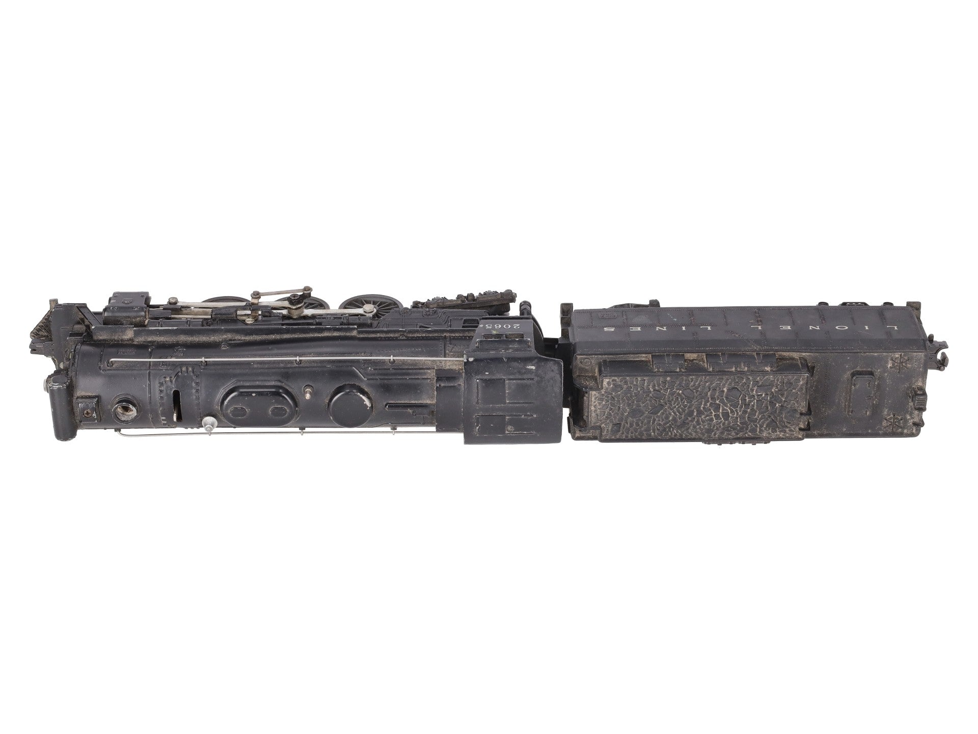 Lionel 2065 Vintage O 4-6-4 Hudson Steam Locomotive & 6026W Tender VG