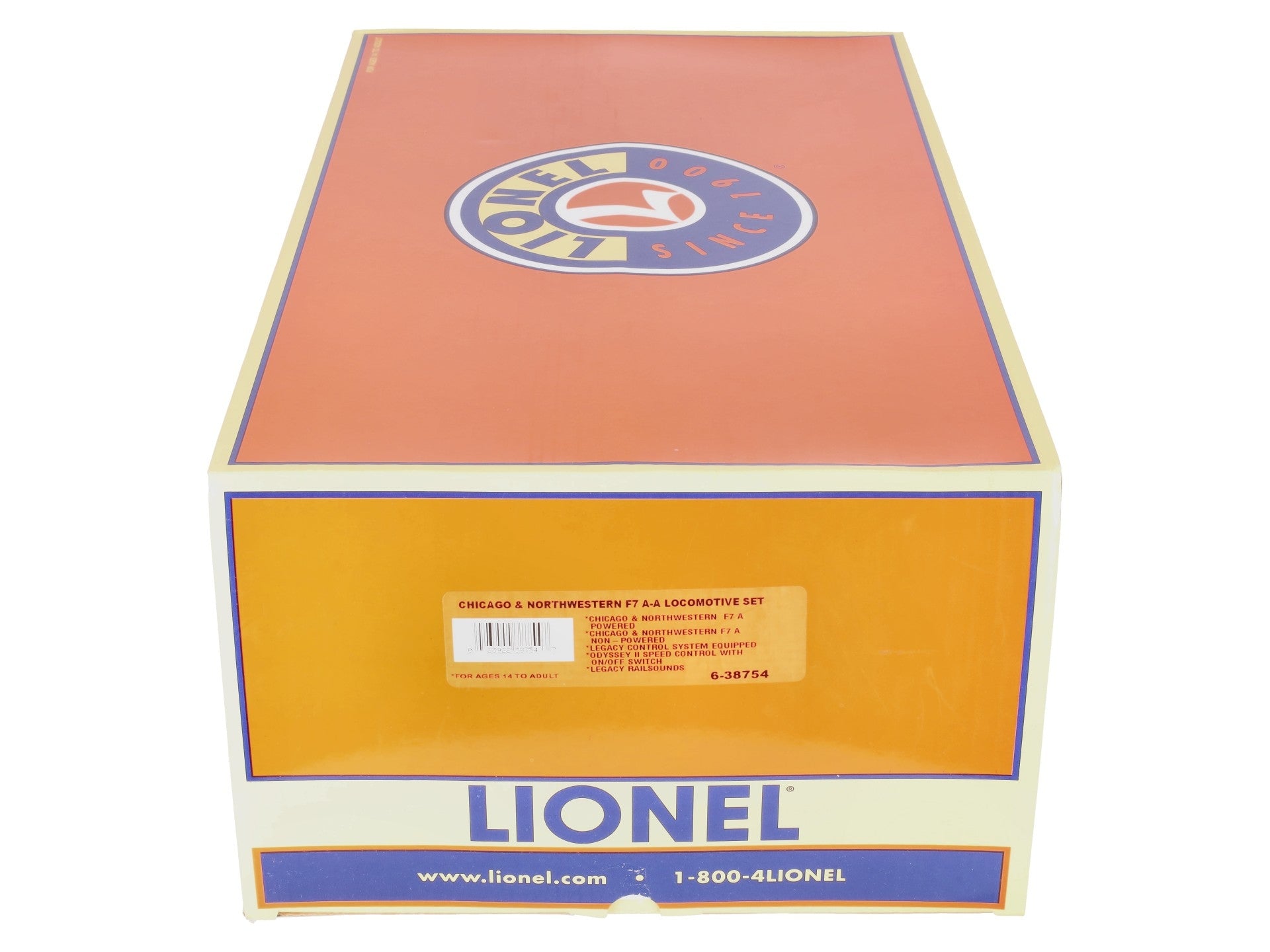Lionel 6-38754 O C&NW Legacy F-7 AA Diesel Locomotive Set #401/#403 LN/Box