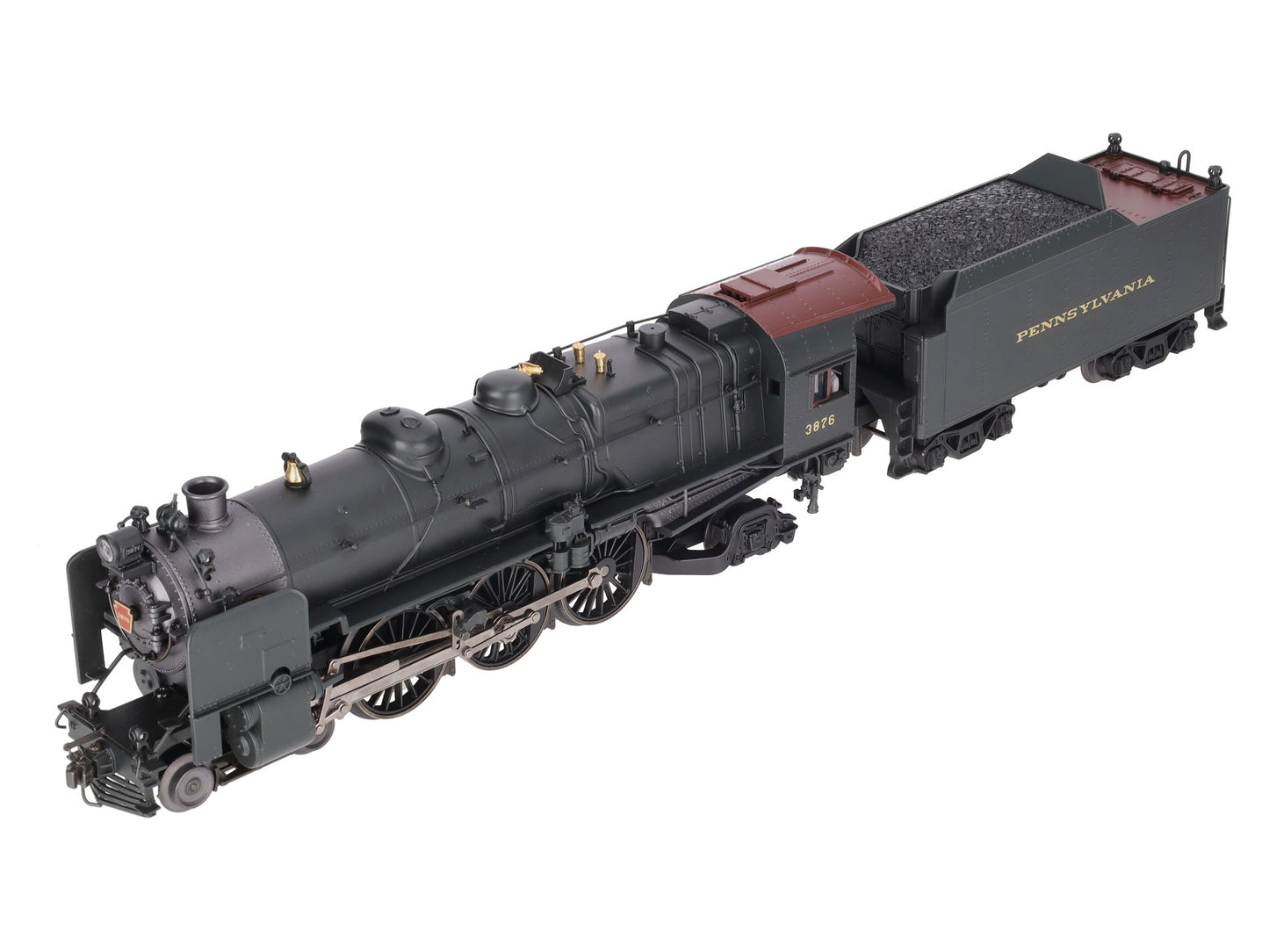 K-Line K3380-3876CC O Gauge PRR K4s Steam Locomotive & Tender #3876 w/TMCC NIB