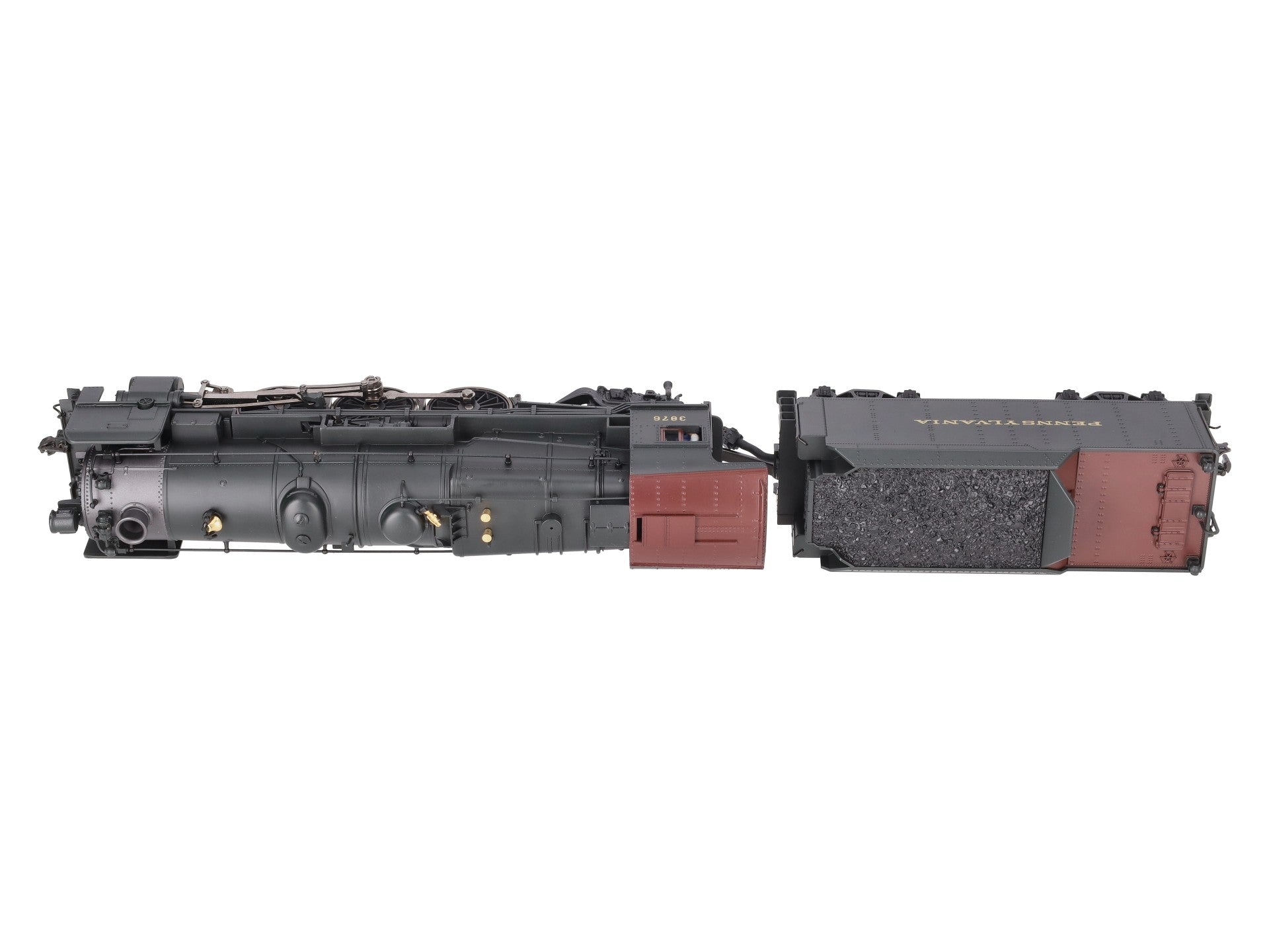 K-Line K3380-3876CC O Gauge PRR K4s Steam Locomotive & Tender #3876 w/TMCC NIB