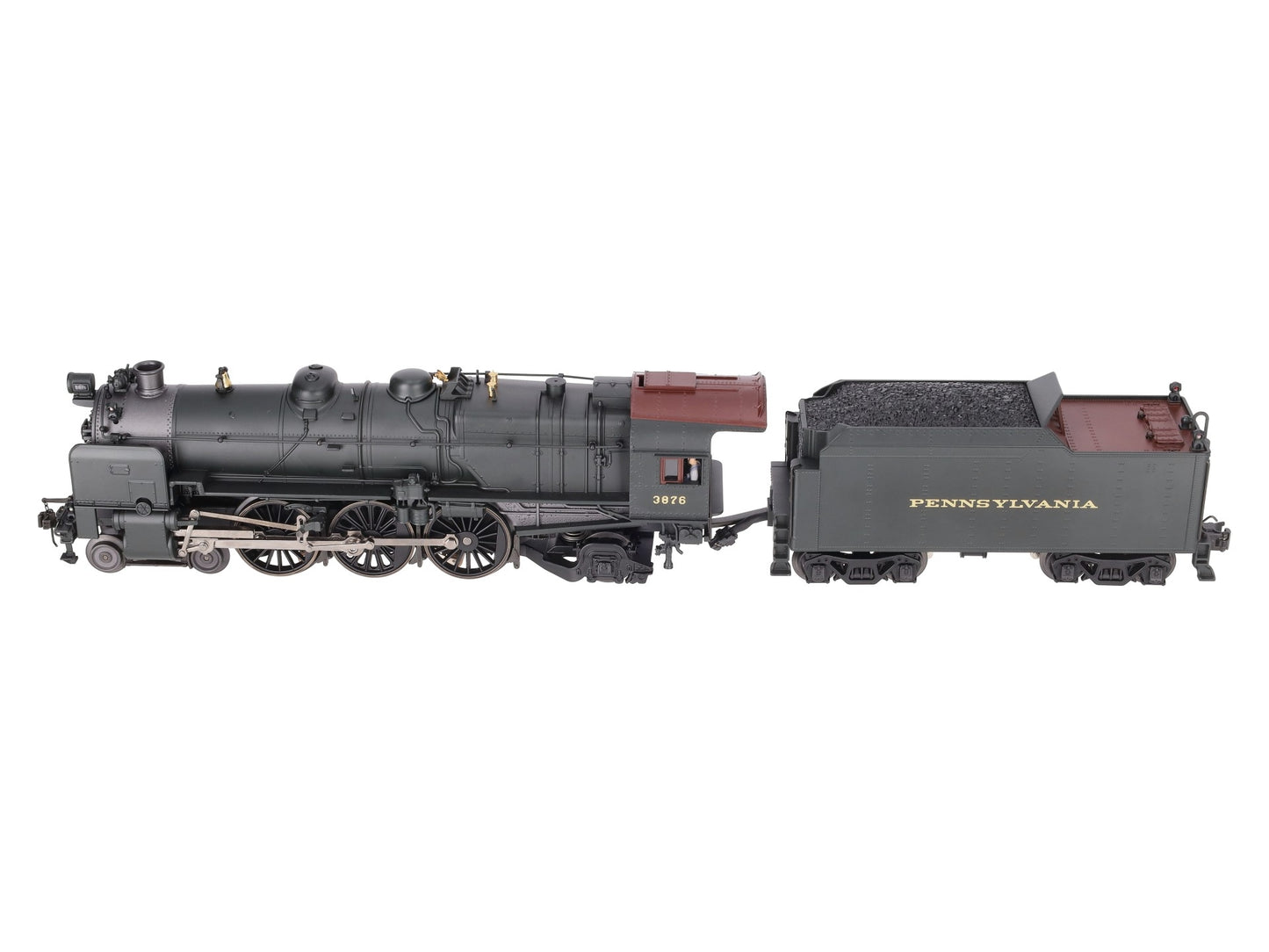 K-Line K3380-3876CC O Gauge PRR K4s Steam Locomotive & Tender #3876 w/TMCC NIB