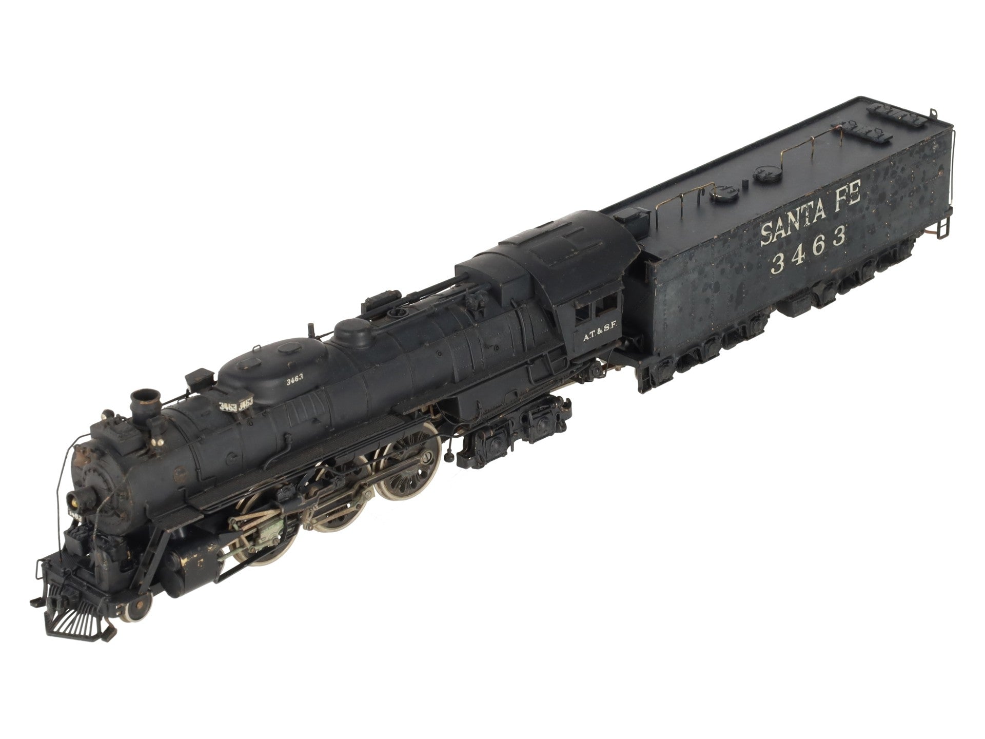 Tenshodo 139 HO BRASS Santa Fe 4-6-4 Hudson Steam Loco & Tender