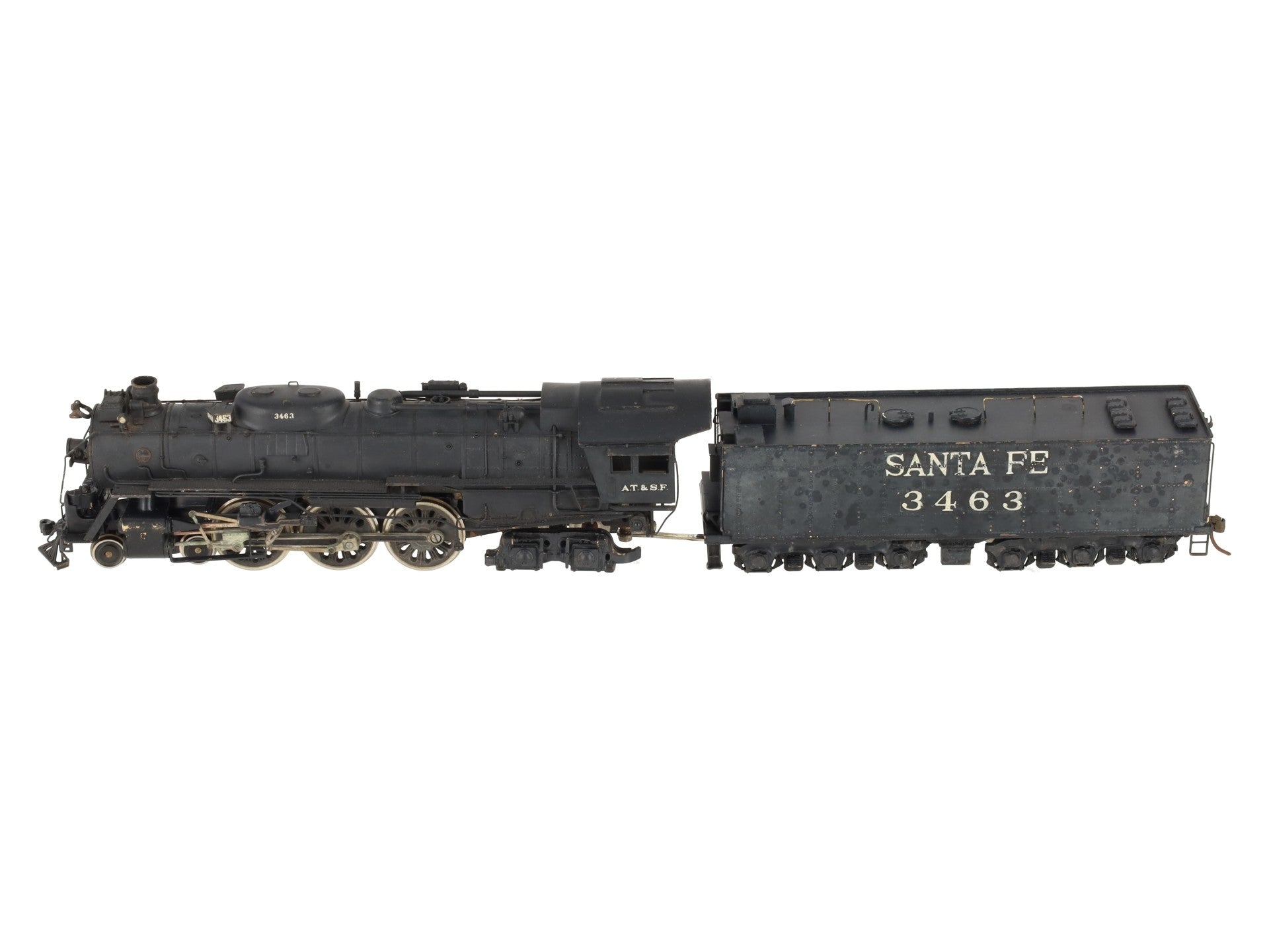 Tenshodo 139 HO BRASS Santa Fe 4-6-4 Hudson Steam Loco & Tender