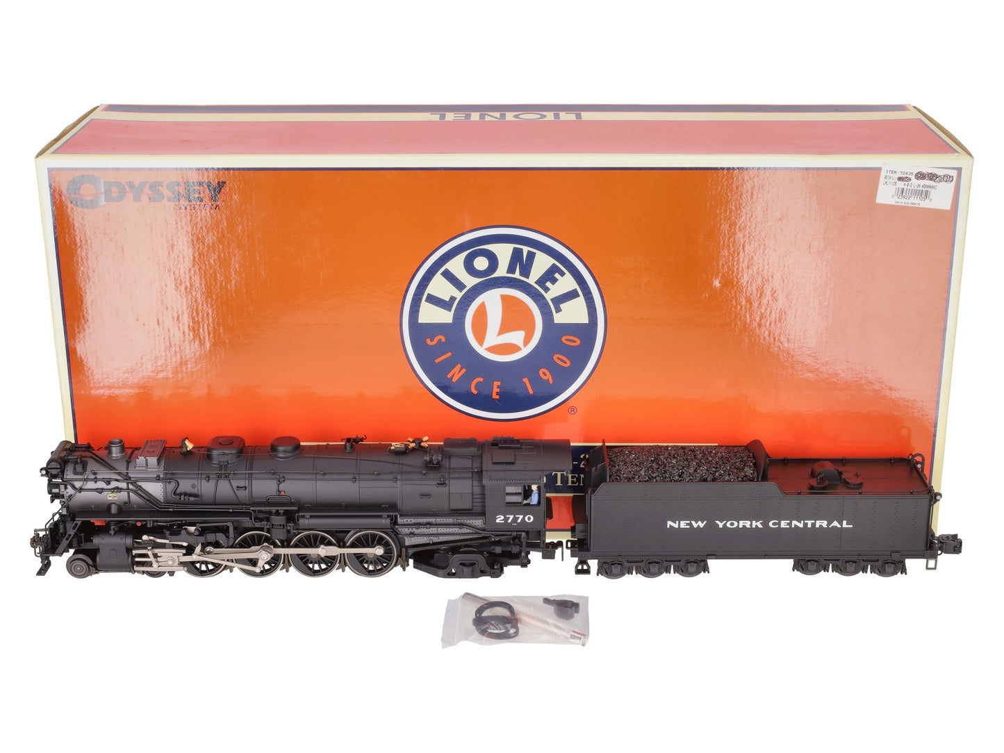 Lionel 6-11105 O NYC 4-8-2 L-2A Mohawk Steam Locomotive & Tender #2770 w/ TMCC EX/Box