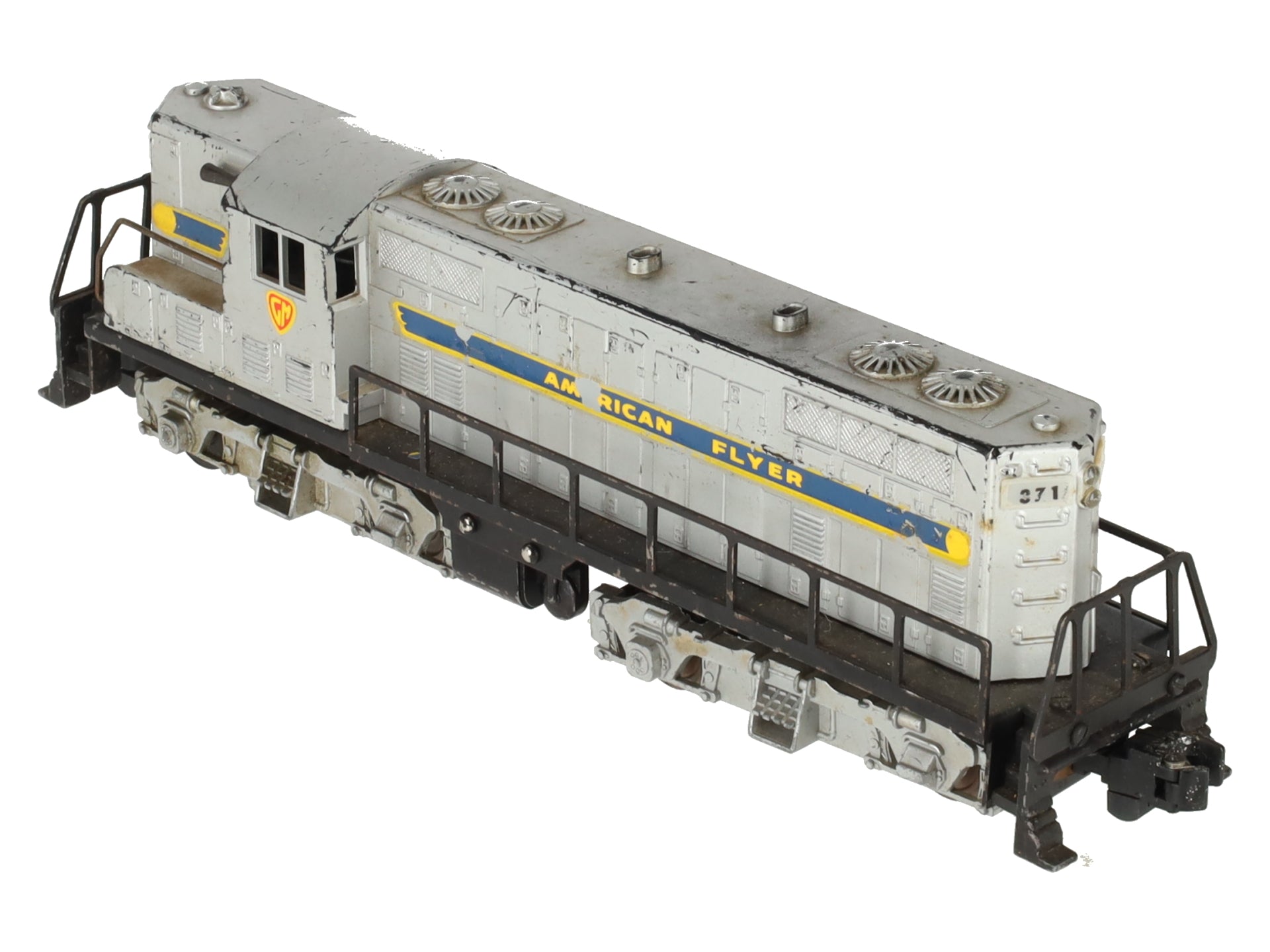 American Flyer 371 Vintage S GP-7 Diesel Locomotive VG