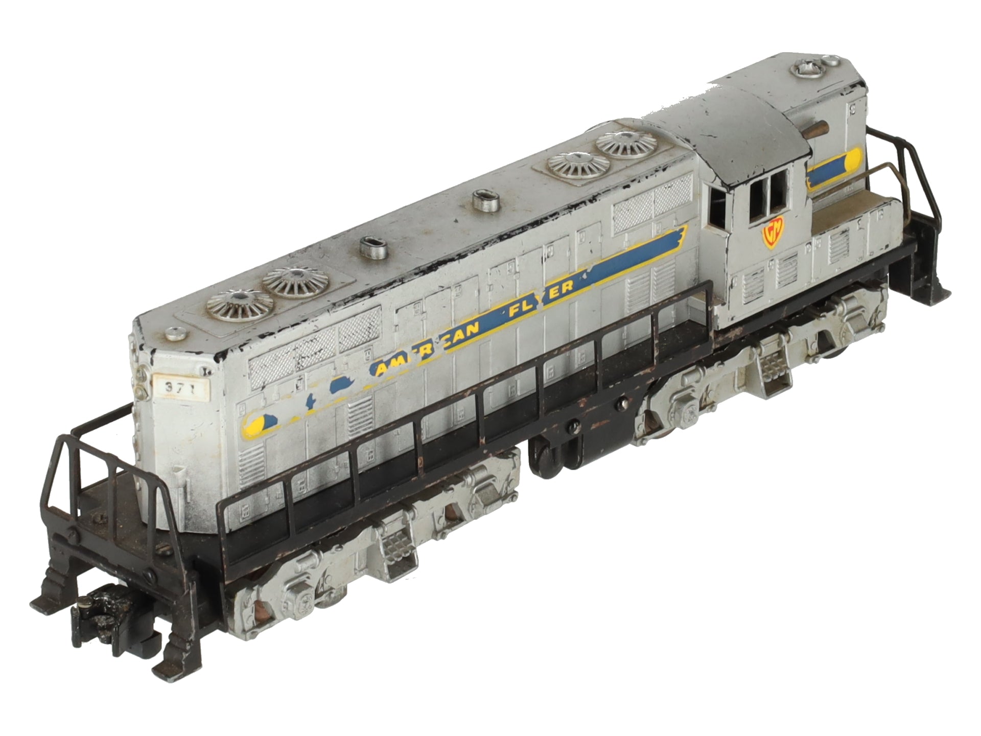 American Flyer 371 Vintage S GP-7 Diesel Locomotive VG