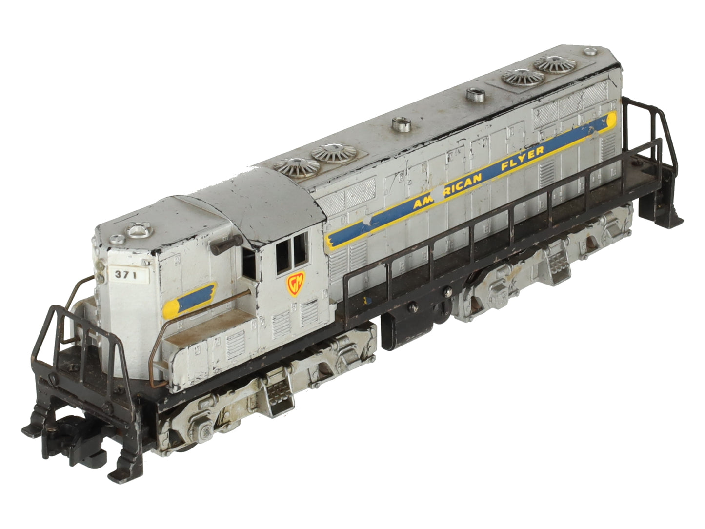 American Flyer 371 Vintage S GP-7 Diesel Locomotive VG