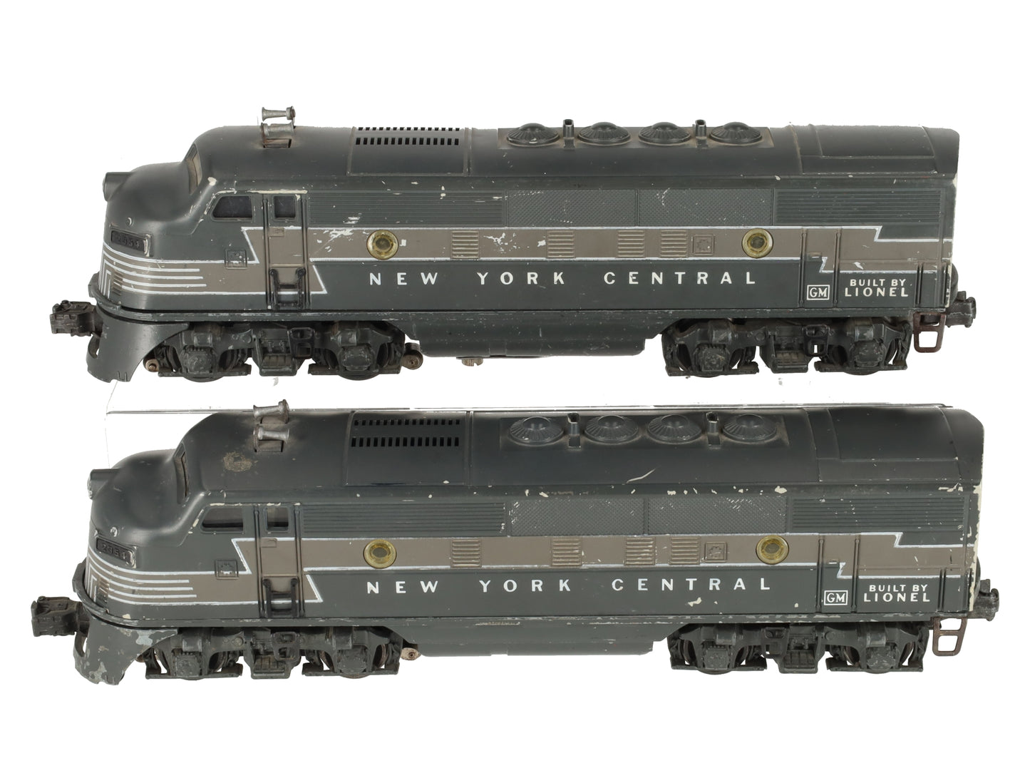 Lionel 2354 Vintage O New York Central F-3 AA Diesel Locomotives VG