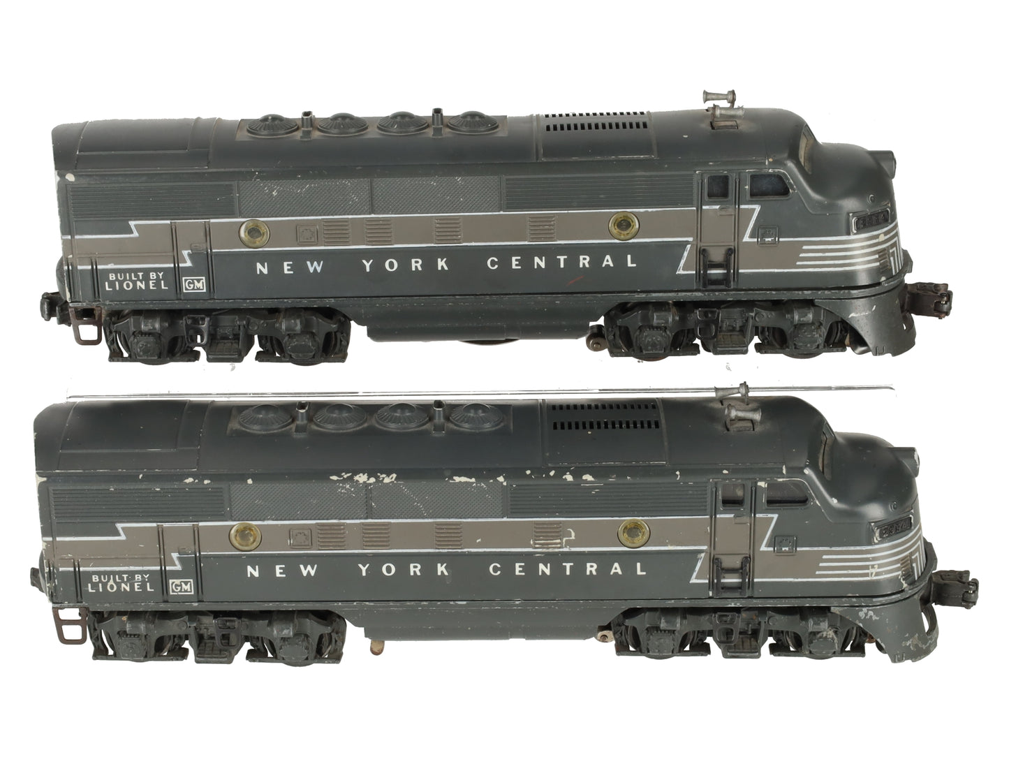 Lionel 2354 Vintage O New York Central F-3 AA Diesel Locomotives VG