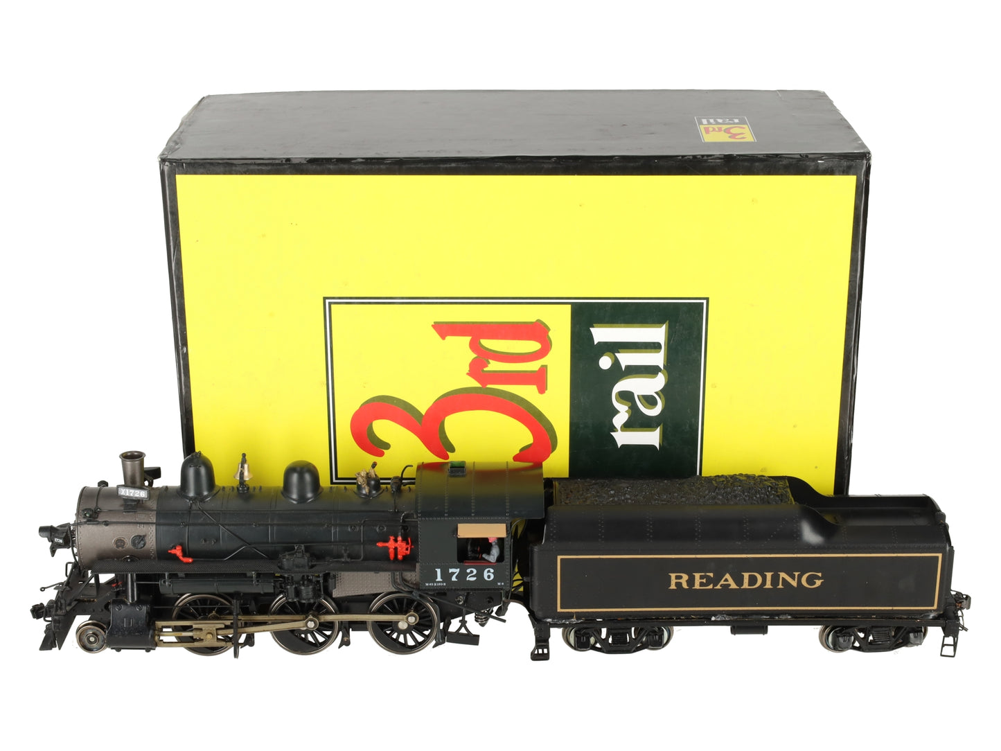 Sunset Models M-6 1726 O Scale SP Mogul 2-6-0 Locomotive w/ Tender 2-Rail VG/Box