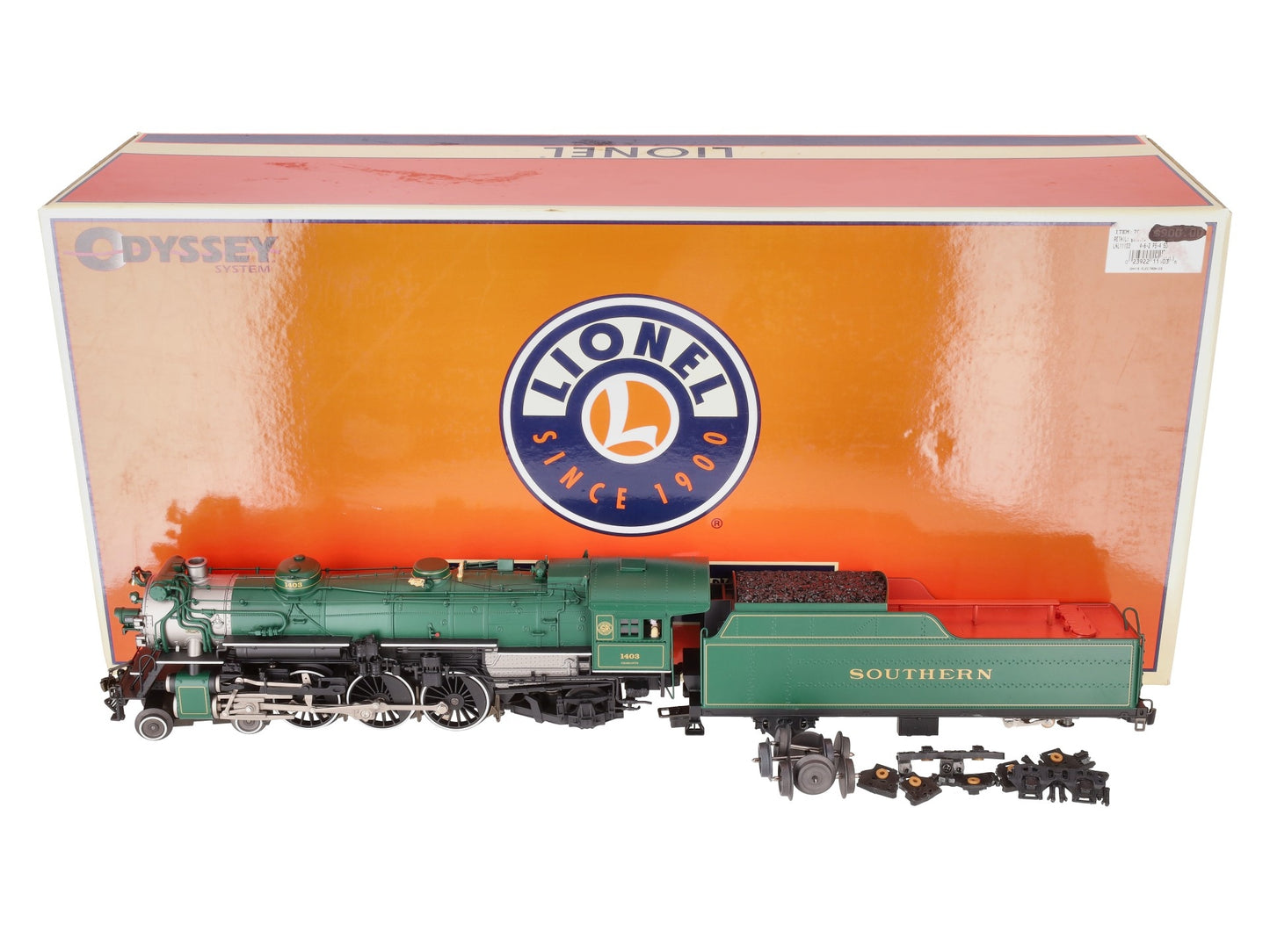 Lionel 6-11103 Southern 4-6-2 PS-4 Steam Locomotive & Tender #1403 with TMCC/Box