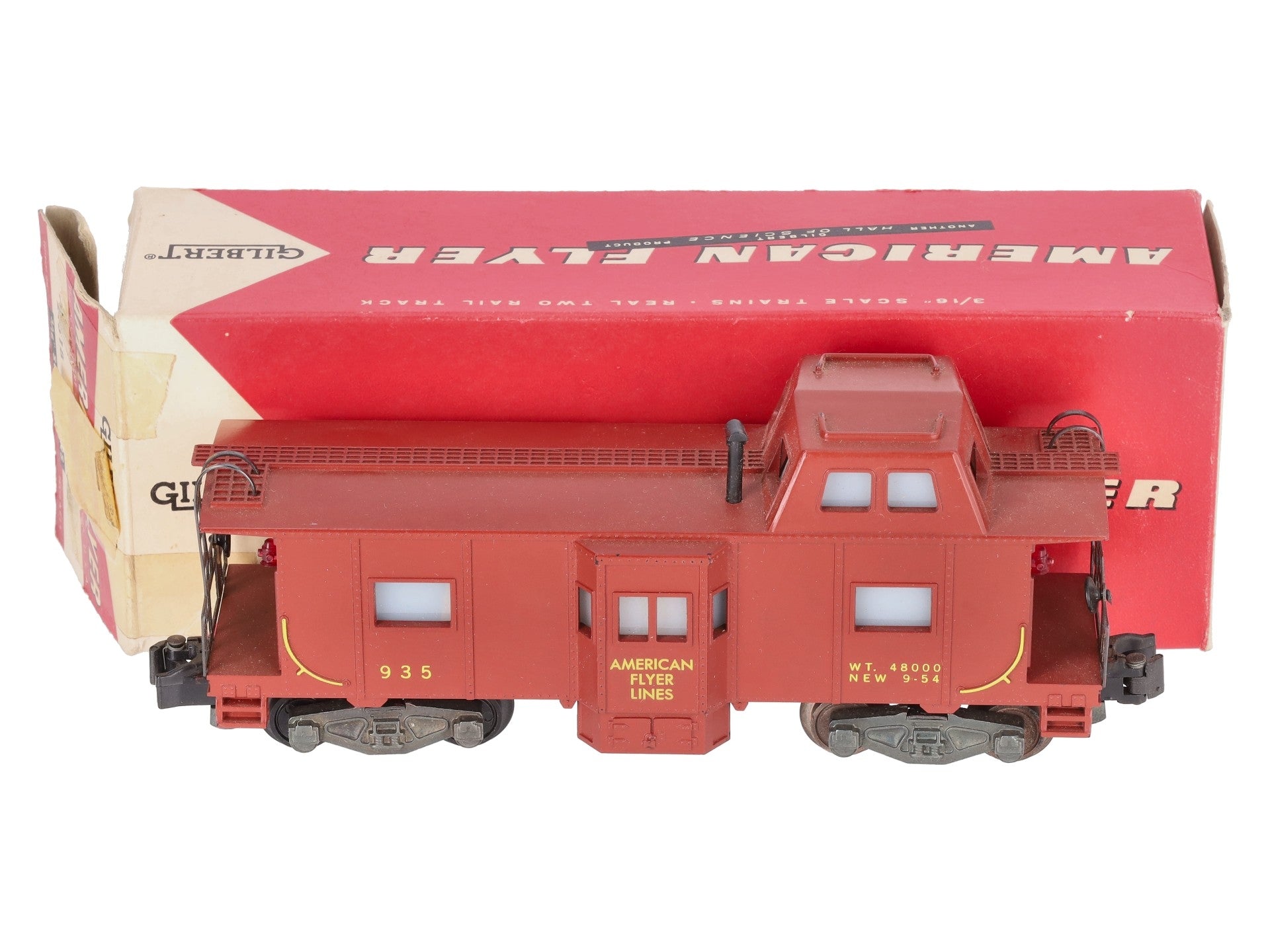 American Flyer 24618 S Vintage Deluxe Caboose EX/Box