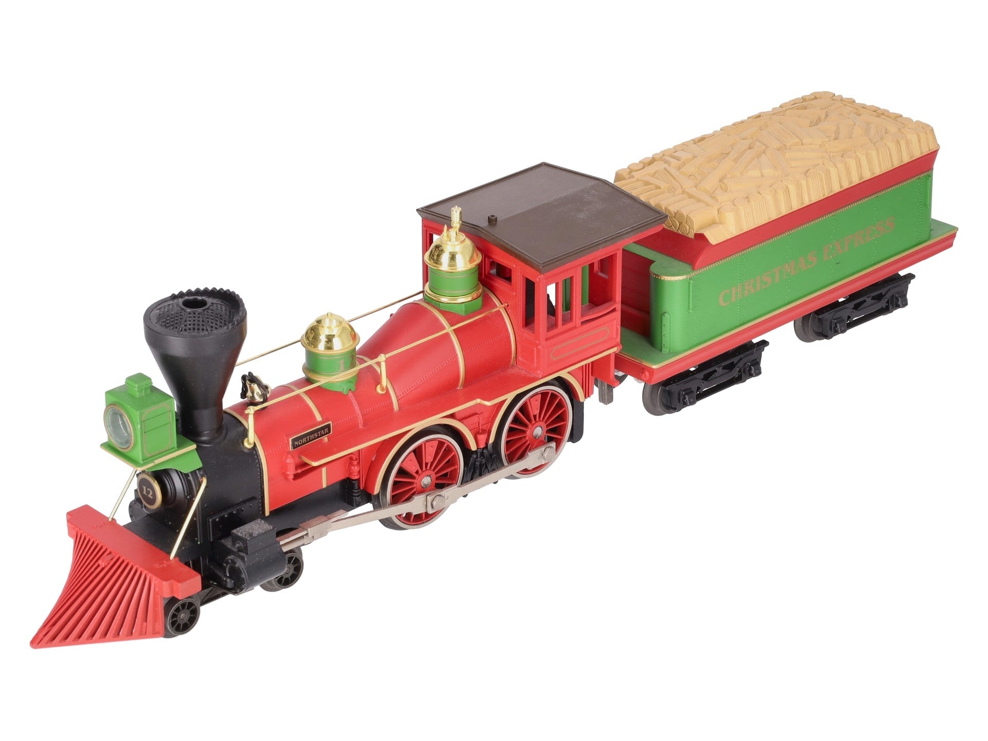 MTH 30-1727-1 O Christmas 4-4-0 General Steam Engine with Proto-Sound 3.0 #12