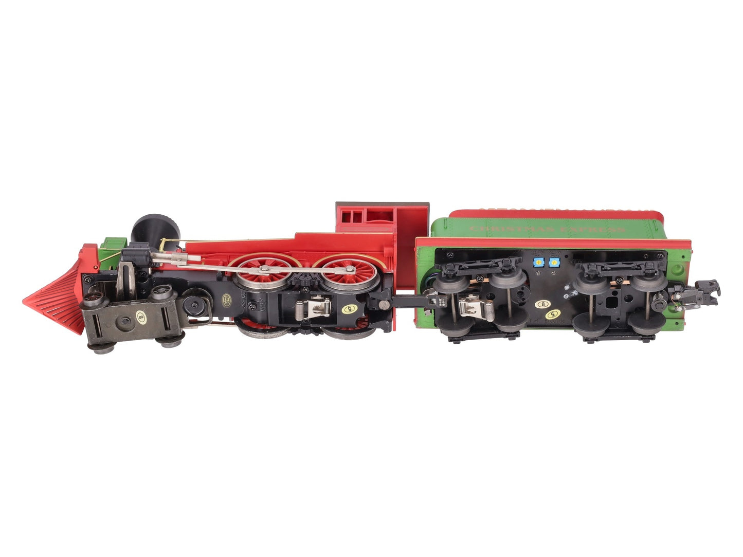 MTH 30-1727-1 O Christmas 4-4-0 General Steam Engine with Proto-Sound 3.0 #12