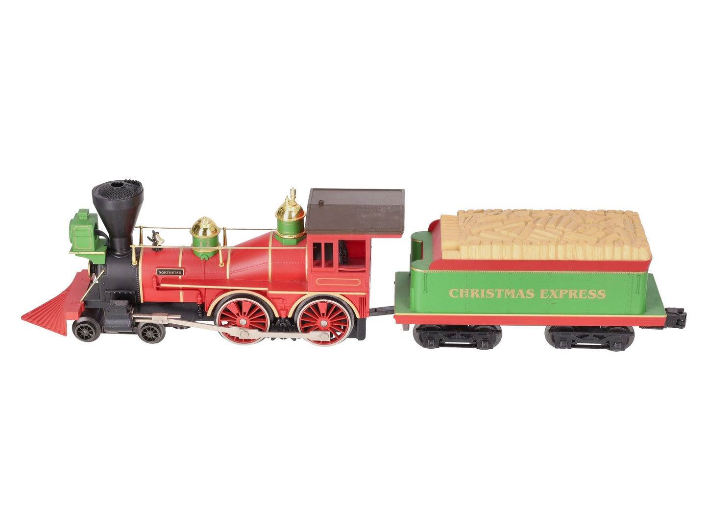 MTH 30-1727-1 O Christmas 4-4-0 General Steam Engine with Proto-Sound 3.0 #12