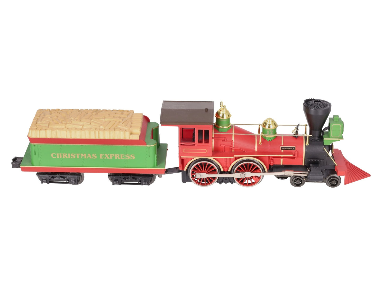 MTH 30-1727-1 O Christmas 4-4-0 General Steam Engine with Proto-Sound 3.0 #12