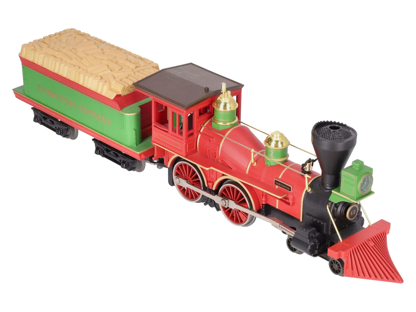 MTH 30-1727-1 O Christmas 4-4-0 General Steam Engine with Proto-Sound 3.0 #12