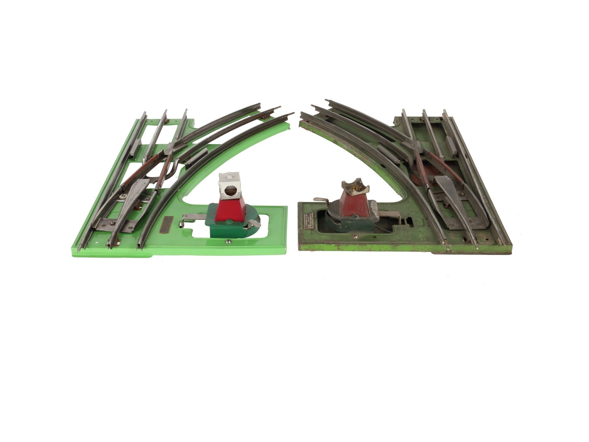Lionel & Ives Vintage Standard Gauge Left & Right Hand Switch: 1896, 210 [2]