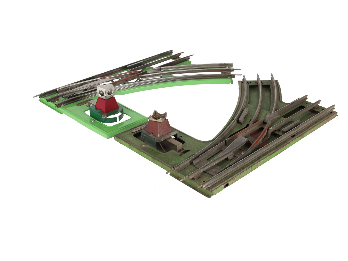 Lionel & Ives Vintage Standard Gauge Left & Right Hand Switch: 1896, 210 [2]