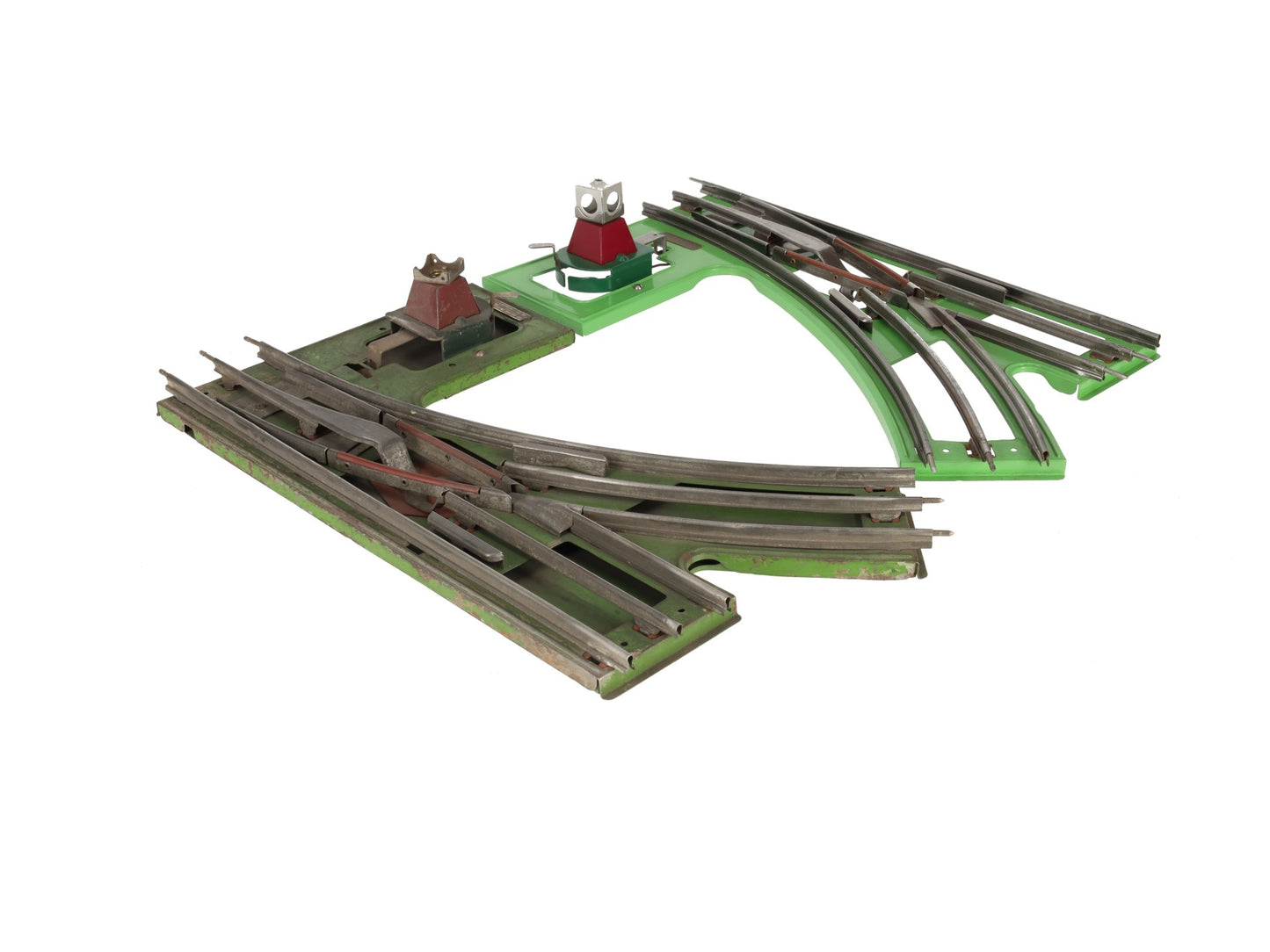 Lionel & Ives Vintage Standard Gauge Left & Right Hand Switch: 1896, 210 [2]