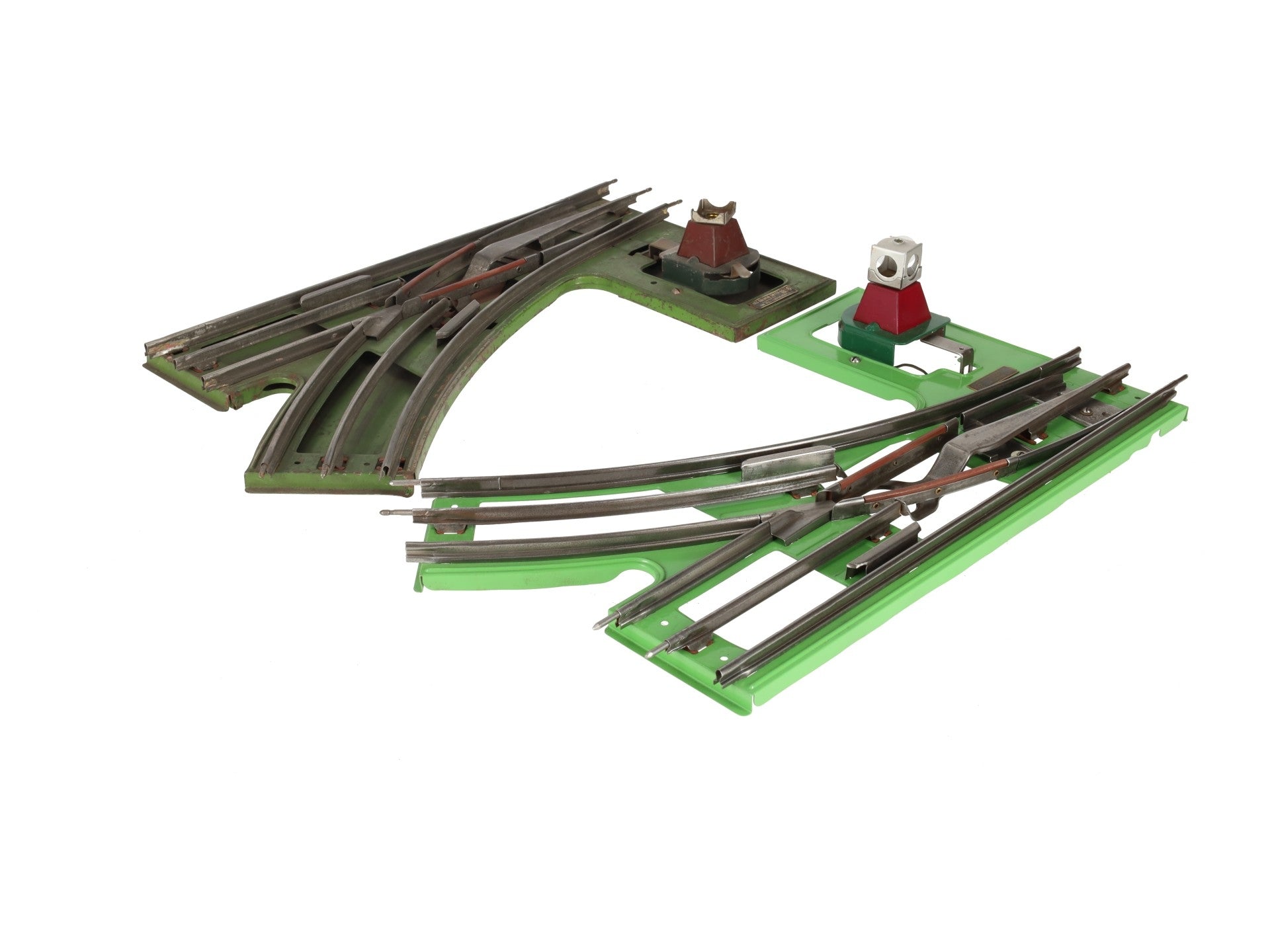 Lionel & Ives Vintage Standard Gauge Left & Right Hand Switch: 1896, 210 [2]