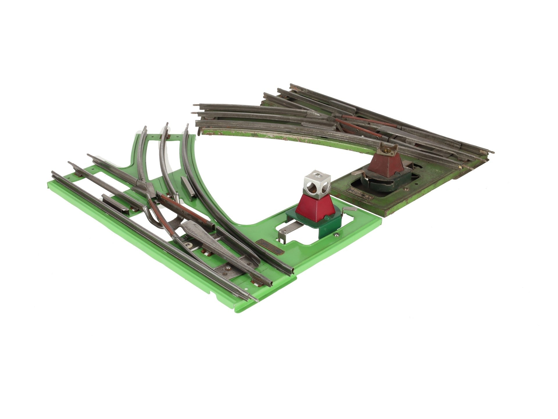 Lionel & Ives Vintage Standard Gauge Left & Right Hand Switch: 1896, 210 [2]