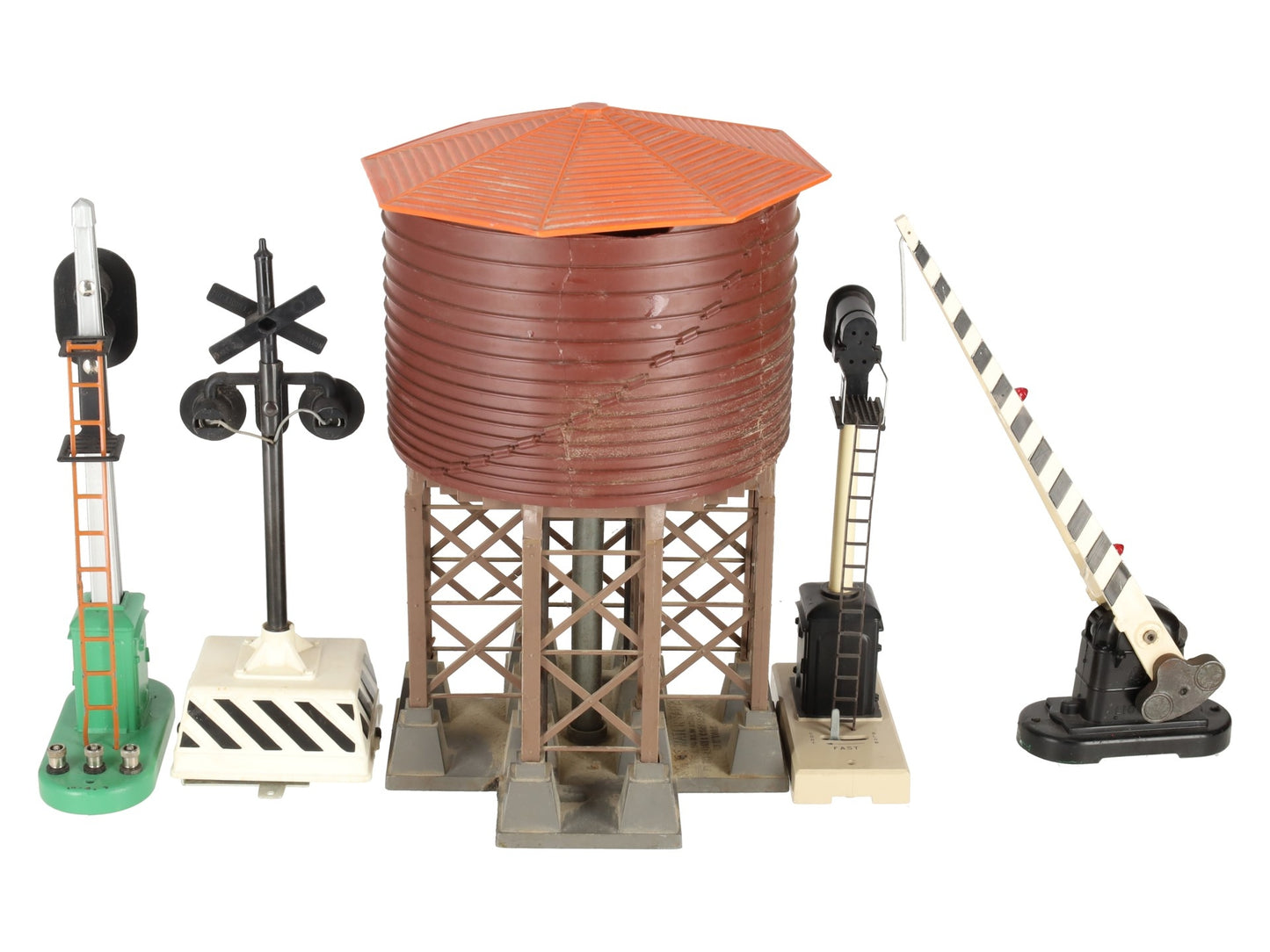 Lionel Vintage O Postwar Accessories: 155, 252, 153, 253, 138 [5] VG