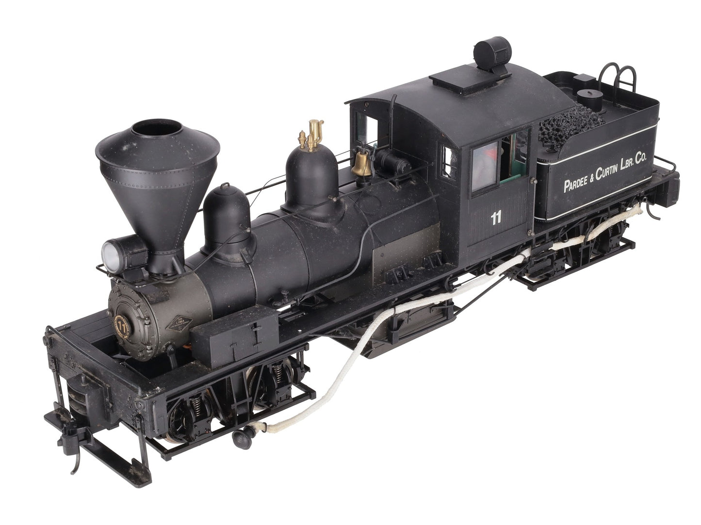 Bachmann 81196 G Pardee & Curtin Lumber Co. 2-Truck Shay Steam Locomotive #11 EX/Box