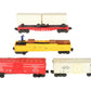 Lionel Vintage O Postwar Freight Cars: 3472, 6470, 3562-50, 6430 [4] VG