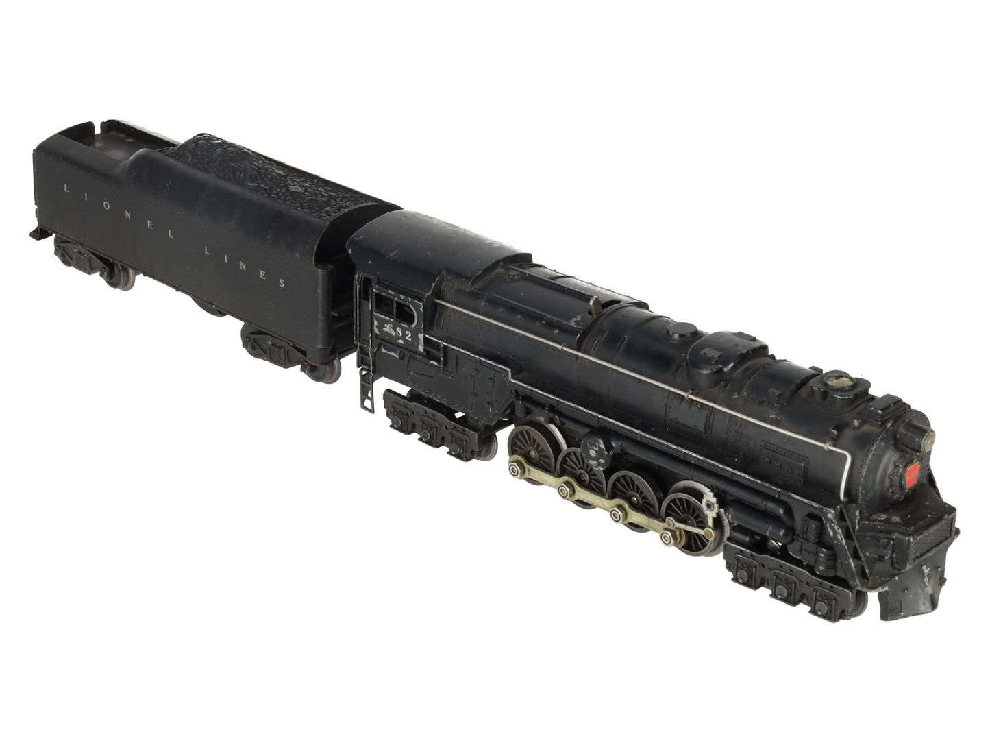 Lionel 682 Vintage O 6-8-6 Steam Turbine Locomotive w/2046W Tender VG