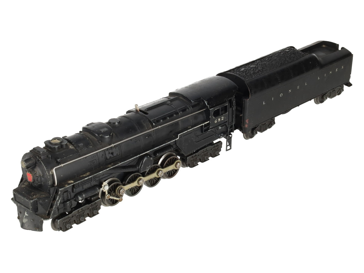 Lionel 682 Vintage O 6-8-6 Steam Turbine Locomotive w/2046W Tender VG