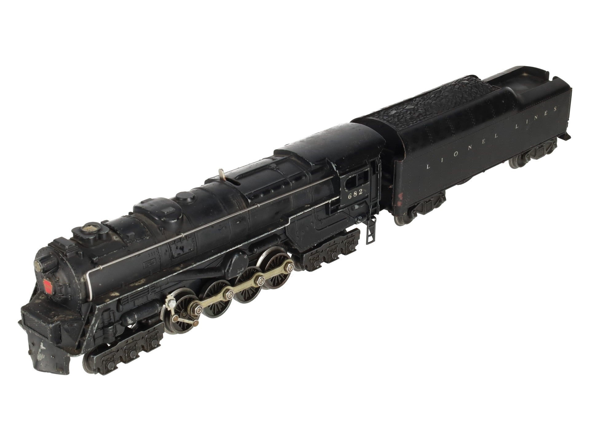 Lionel 682 Vintage O 6-8-6 Steam Turbine Locomotive w/2046W Tender VG