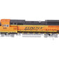 Atlas 9870 HO BNSF/Wedge Dash 8-40BW Diesel Locomotive #525 w/DCC & Sound