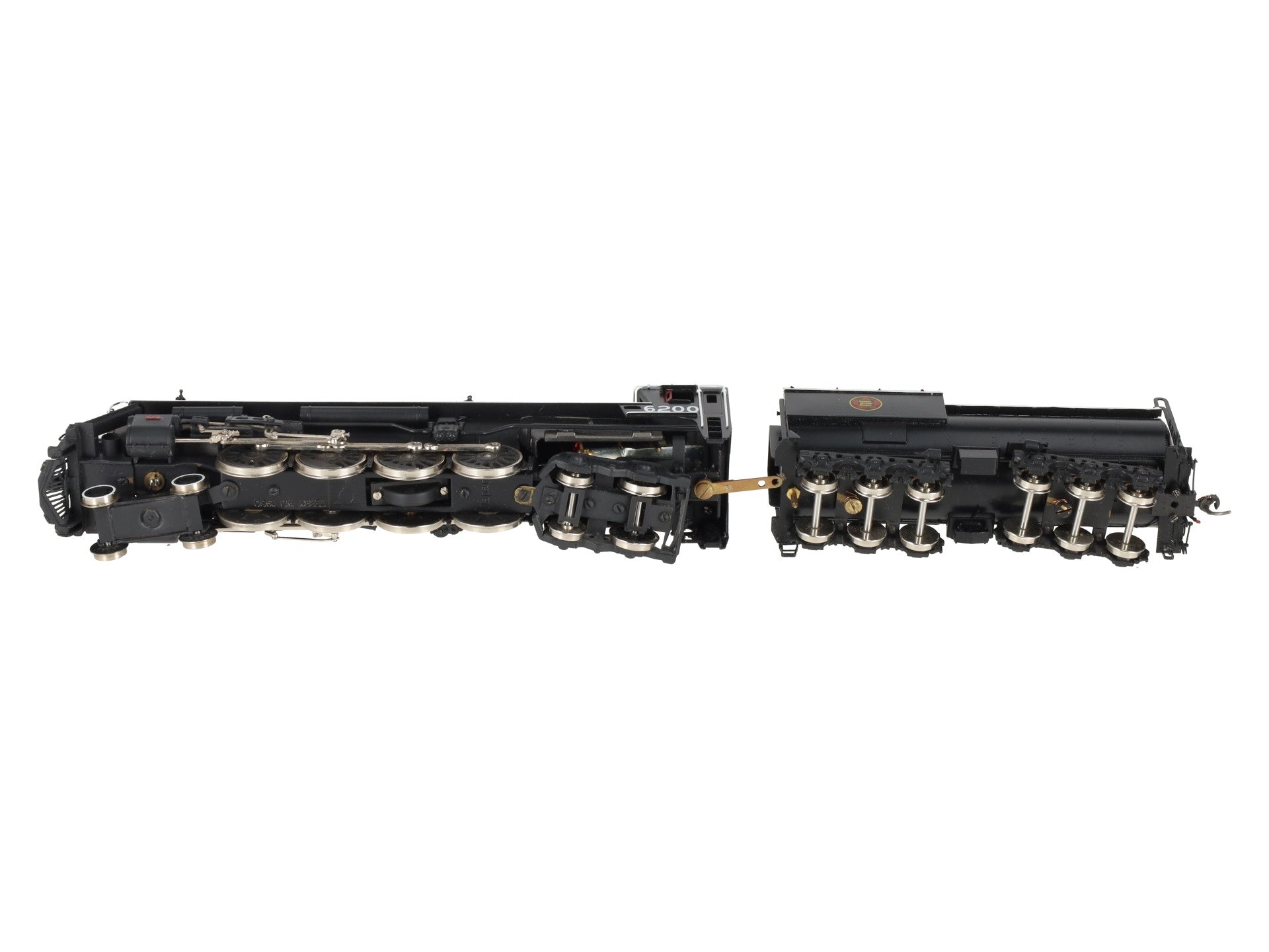 Toby Class 6200 HO BRASS CNR Class 6200 4-8-4 Steam Loco/Tender