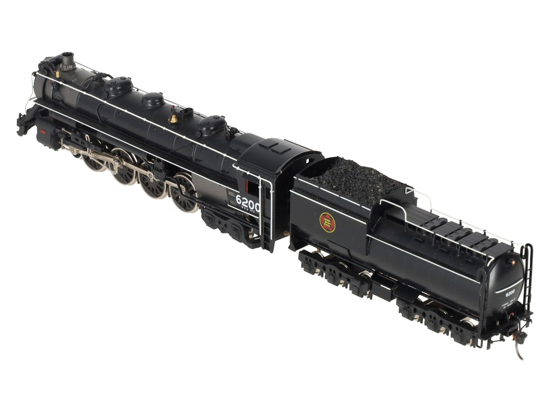 C.N.R 4-8-4 トビー製 6200 Toby Class 6200 HO BRASS CNR Class 6200 4-8-4 Steam Loco/Tender