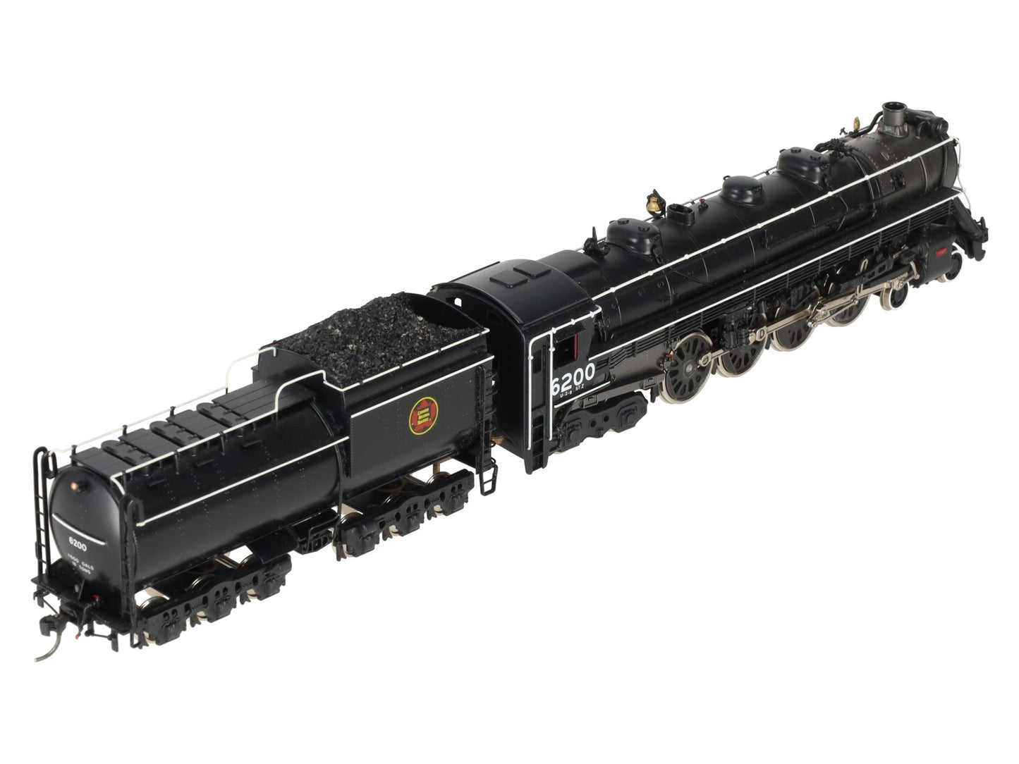 Toby Class 6200 HO BRASS CNR Class 6200 4-8-4 Steam Loco/Tender - painted LN/Box