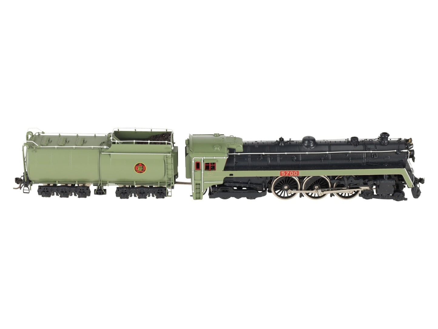 Scale Models 4-6-4 HO BRASS CNR K-5a Steam Locomotive w/Tender #5700 EX/Box