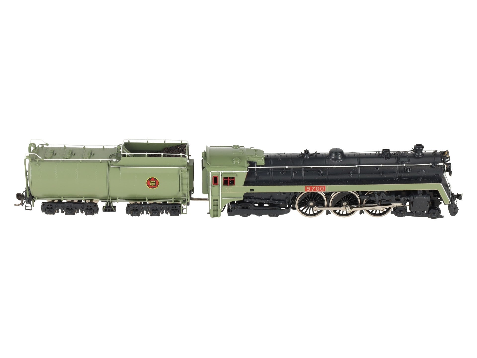 Scale Models 4-6-4 HO BRASS CNR K-5a Steam Locomotive w/Tender #5700 EX/Box