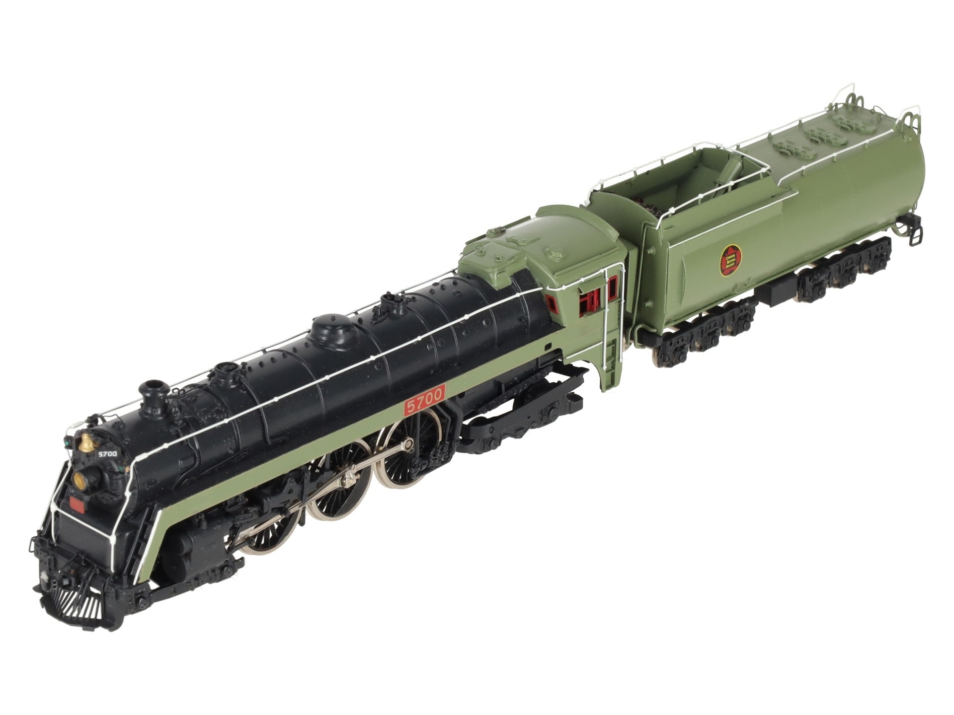 Scale Models 4-6-4 HO BRASS CNR K-5a Steam Locomotive w/Tender #5700 EX/Box