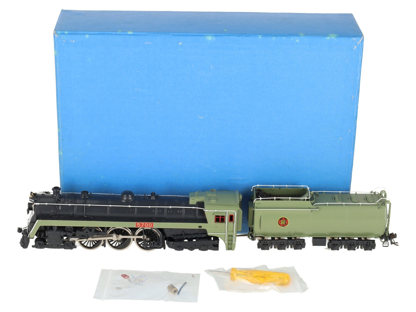 Scale Models 4-6-4 HO BRASS CNR K-5a Steam Locomotive w/Tender #5700 EX/Box