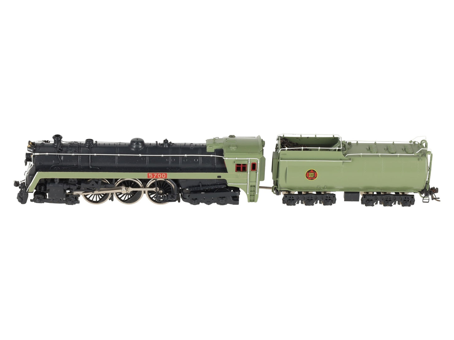 Scale Models 4-6-4 HO BRASS CNR K-5a Steam Locomotive w/Tender #5700 EX/Box