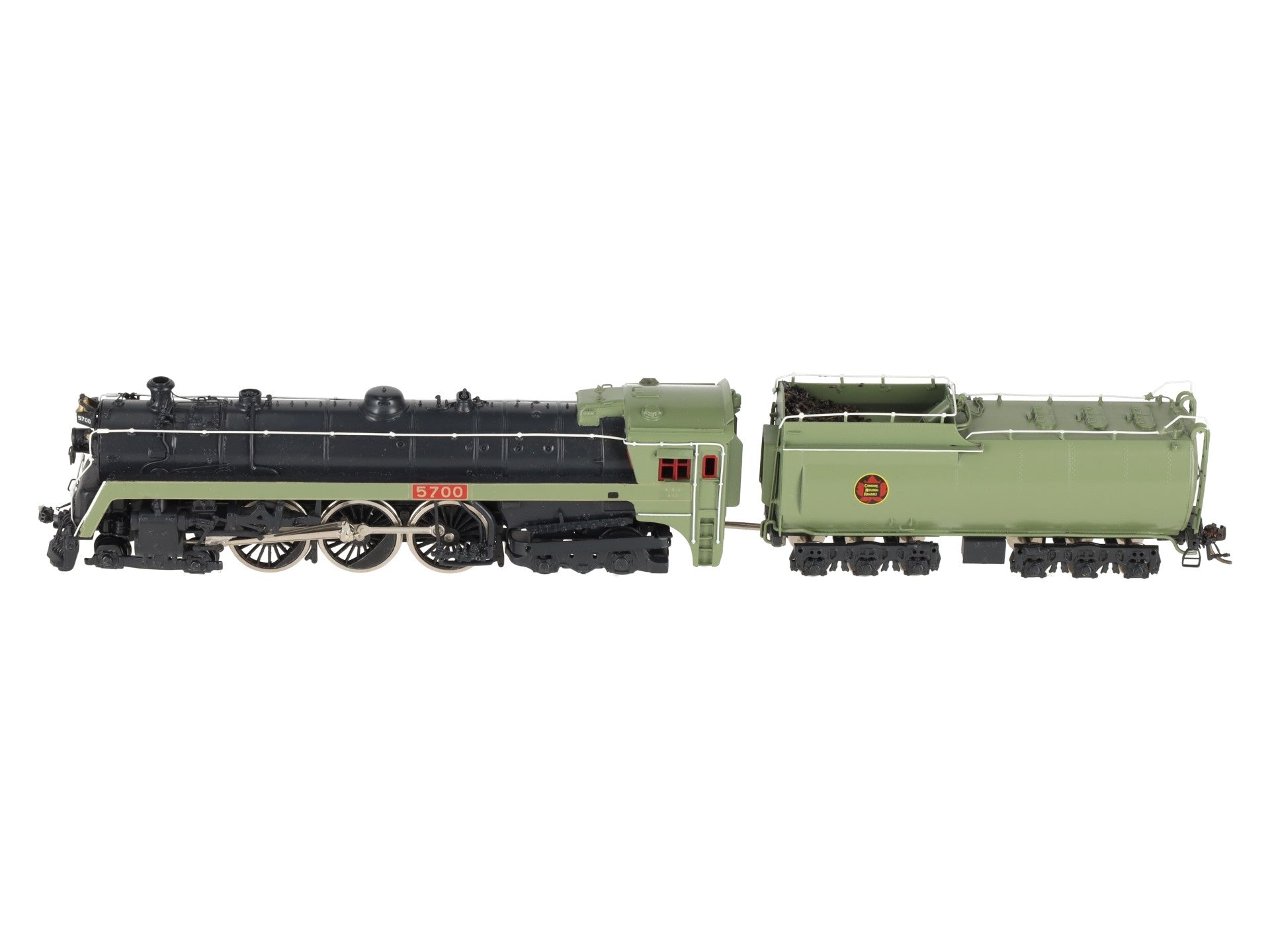 Scale Models 4-6-4 HO BRASS CNR K-5a Steam Locomotive w/Tender #5700 EX/Box