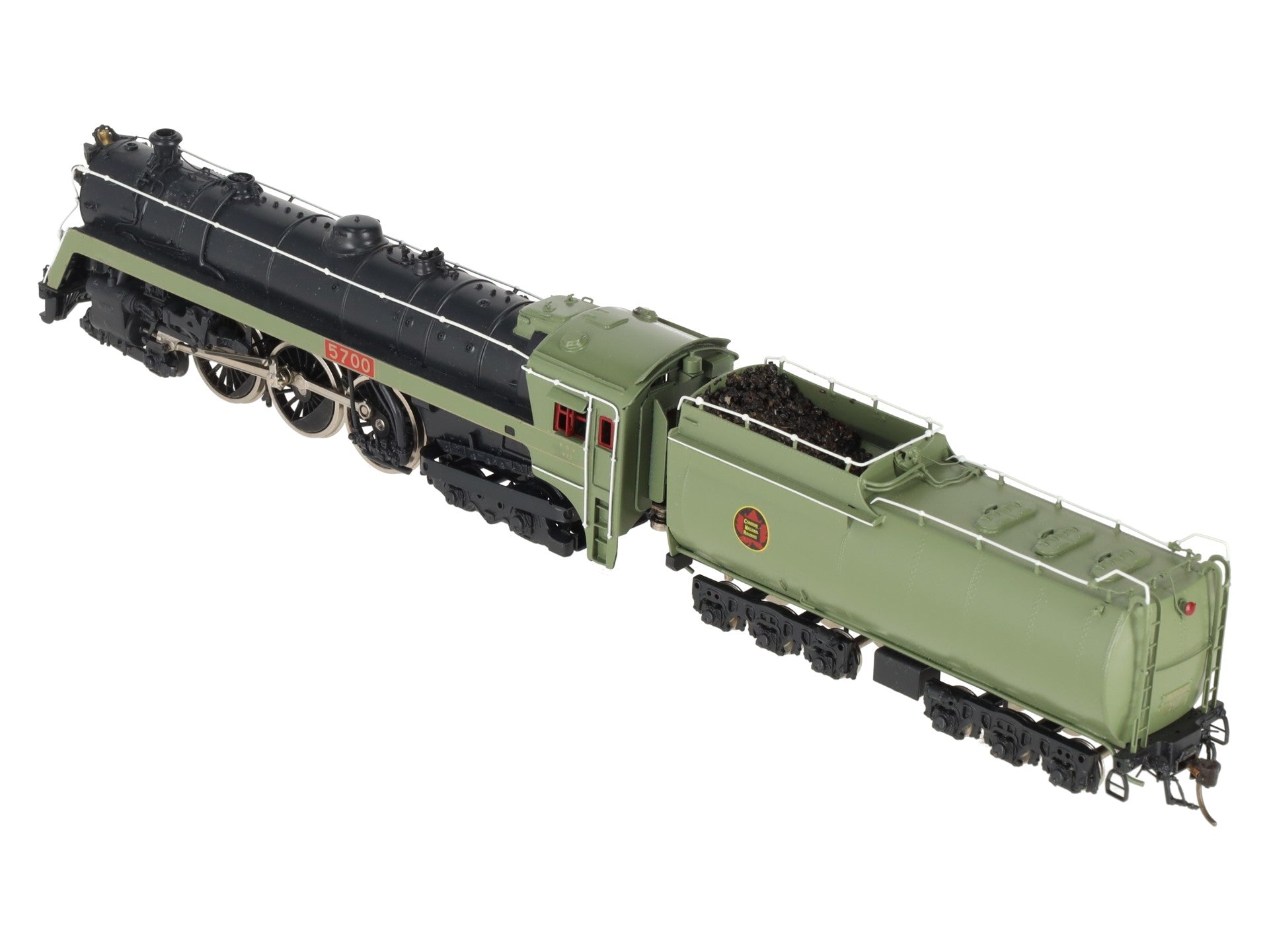 Scale Models 4-6-4 HO BRASS CNR K-5a Steam Locomotive w/Tender #5700 EX/Box