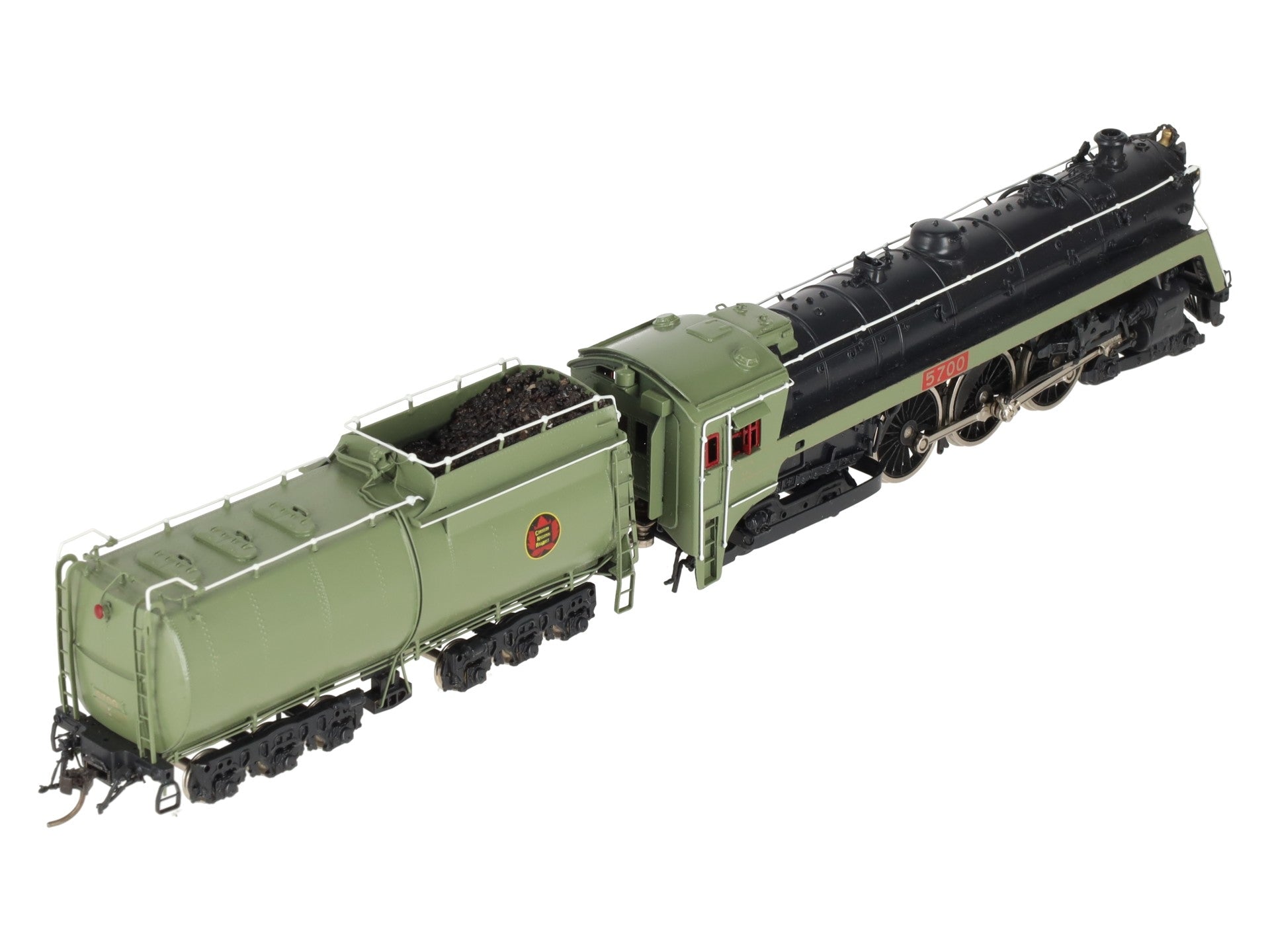 Scale Models 4-6-4 HO BRASS CNR K-5a Steam Locomotive w/Tender #5700 EX/Box