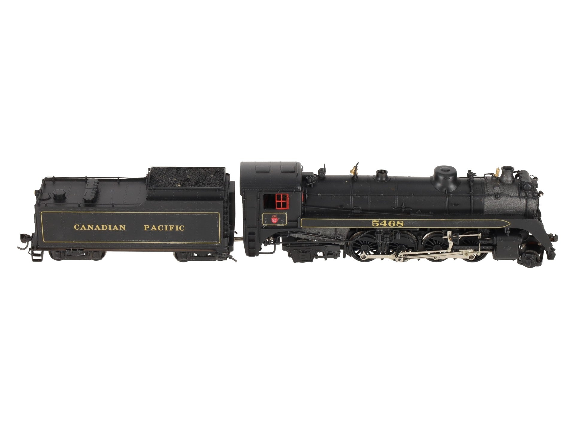 Scale Models 2-8-2 HO Canadian Pacific S-2 Steam Locomotive w/Tender #5468 EX/Box